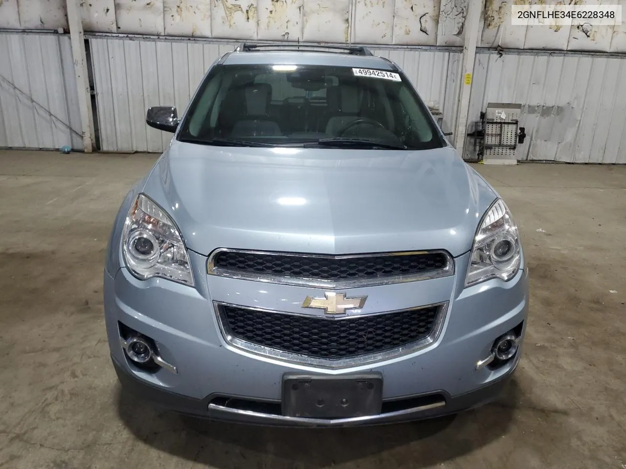 2014 Chevrolet Equinox Ltz VIN: 2GNFLHE34E6228348 Lot: 49942514