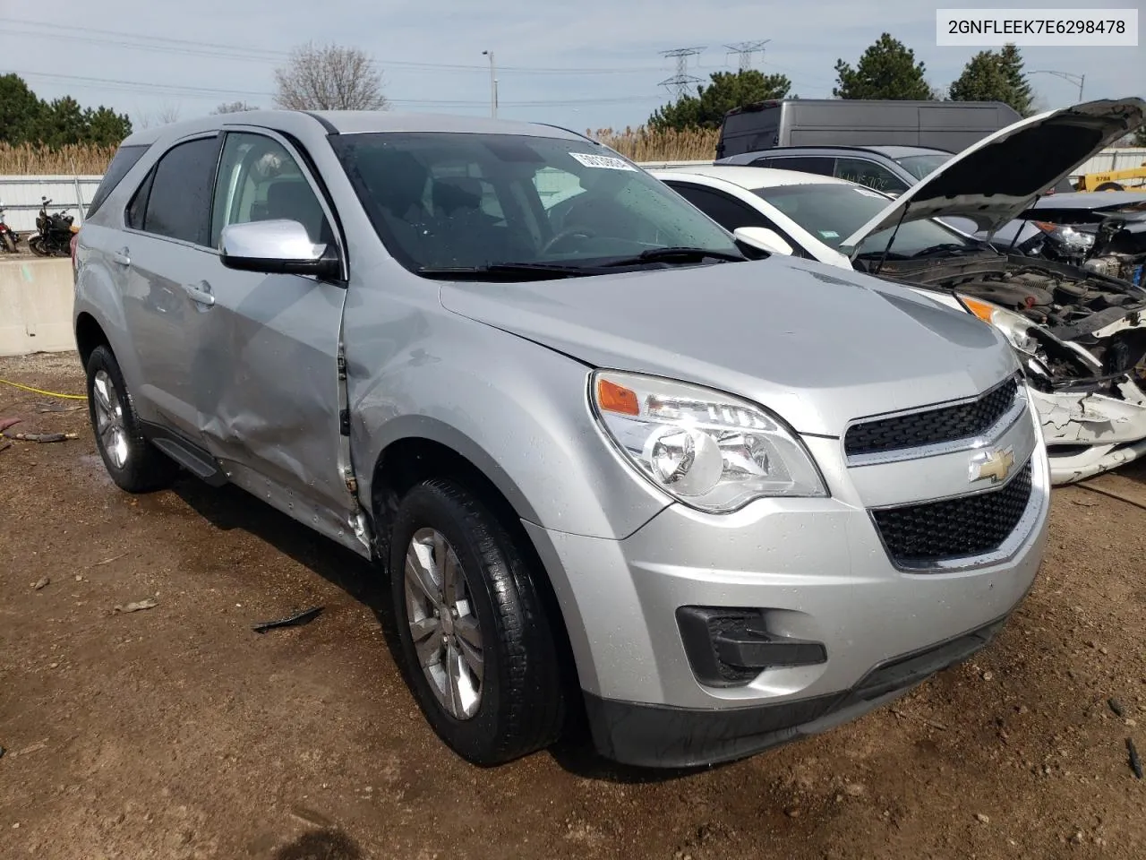 2014 Chevrolet Equinox Ls VIN: 2GNFLEEK7E6298478 Lot: 50139894