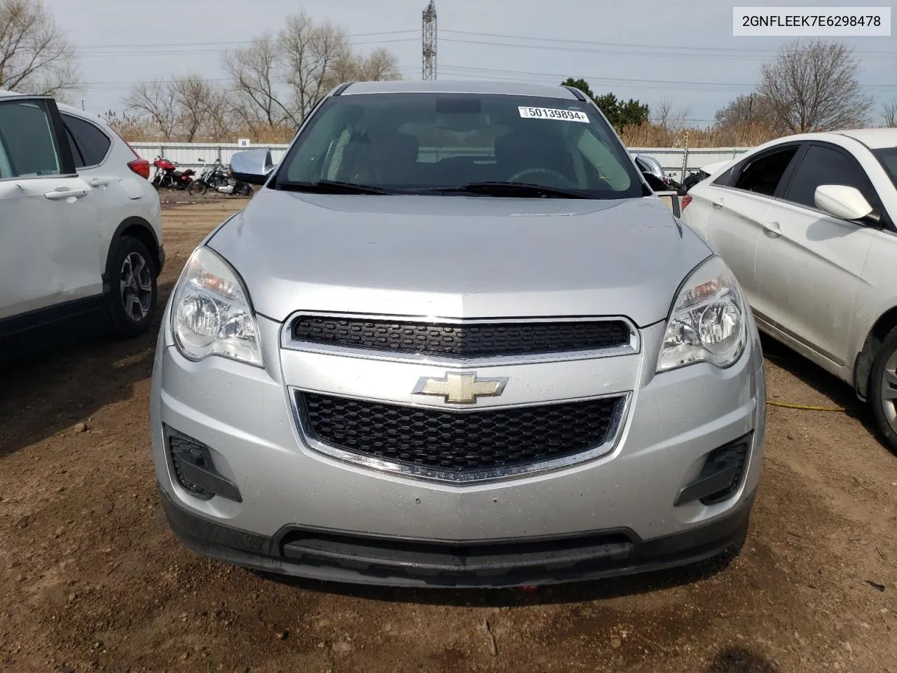 2014 Chevrolet Equinox Ls VIN: 2GNFLEEK7E6298478 Lot: 50139894