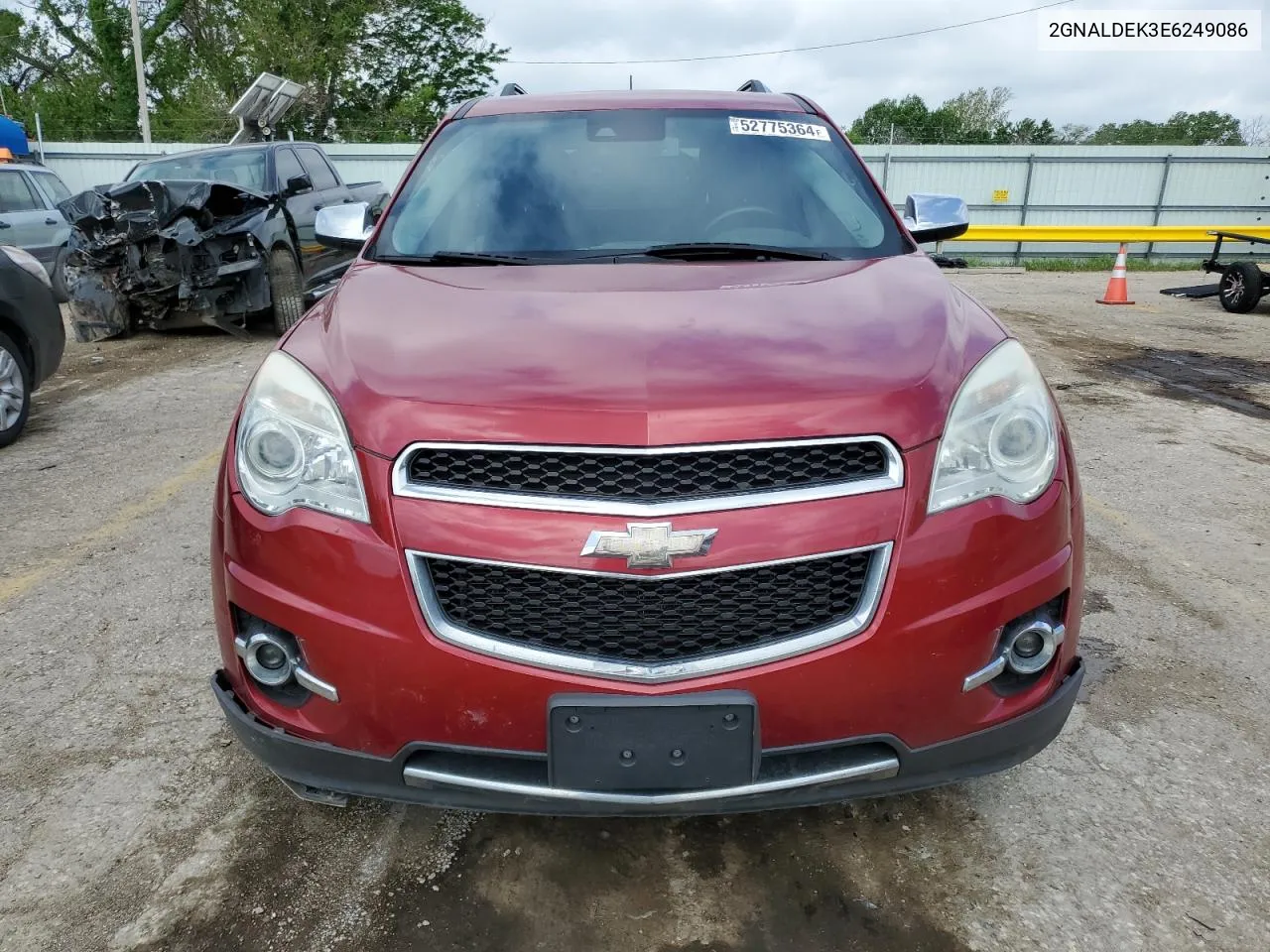 2014 Chevrolet Equinox Ltz VIN: 2GNALDEK3E6249086 Lot: 52775364