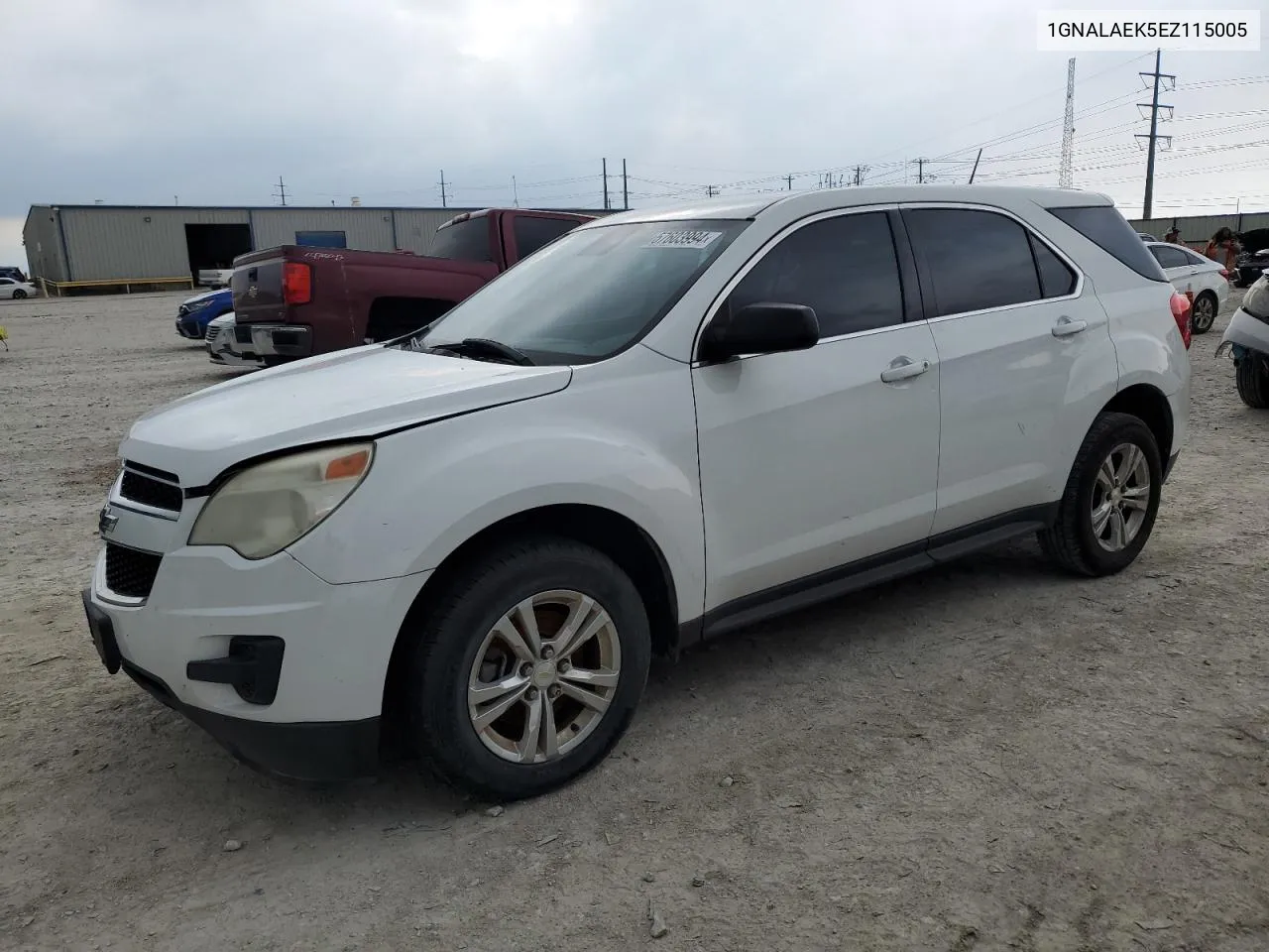 2014 Chevrolet Equinox Ls VIN: 1GNALAEK5EZ115005 Lot: 57603994