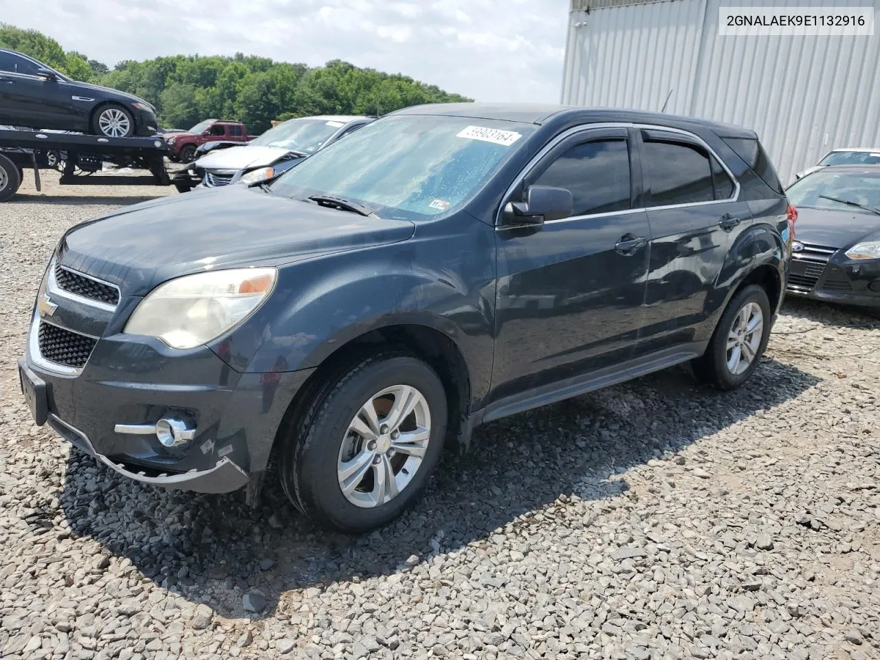 2014 Chevrolet Equinox Ls VIN: 2GNALAEK9E1132916 Lot: 59903164