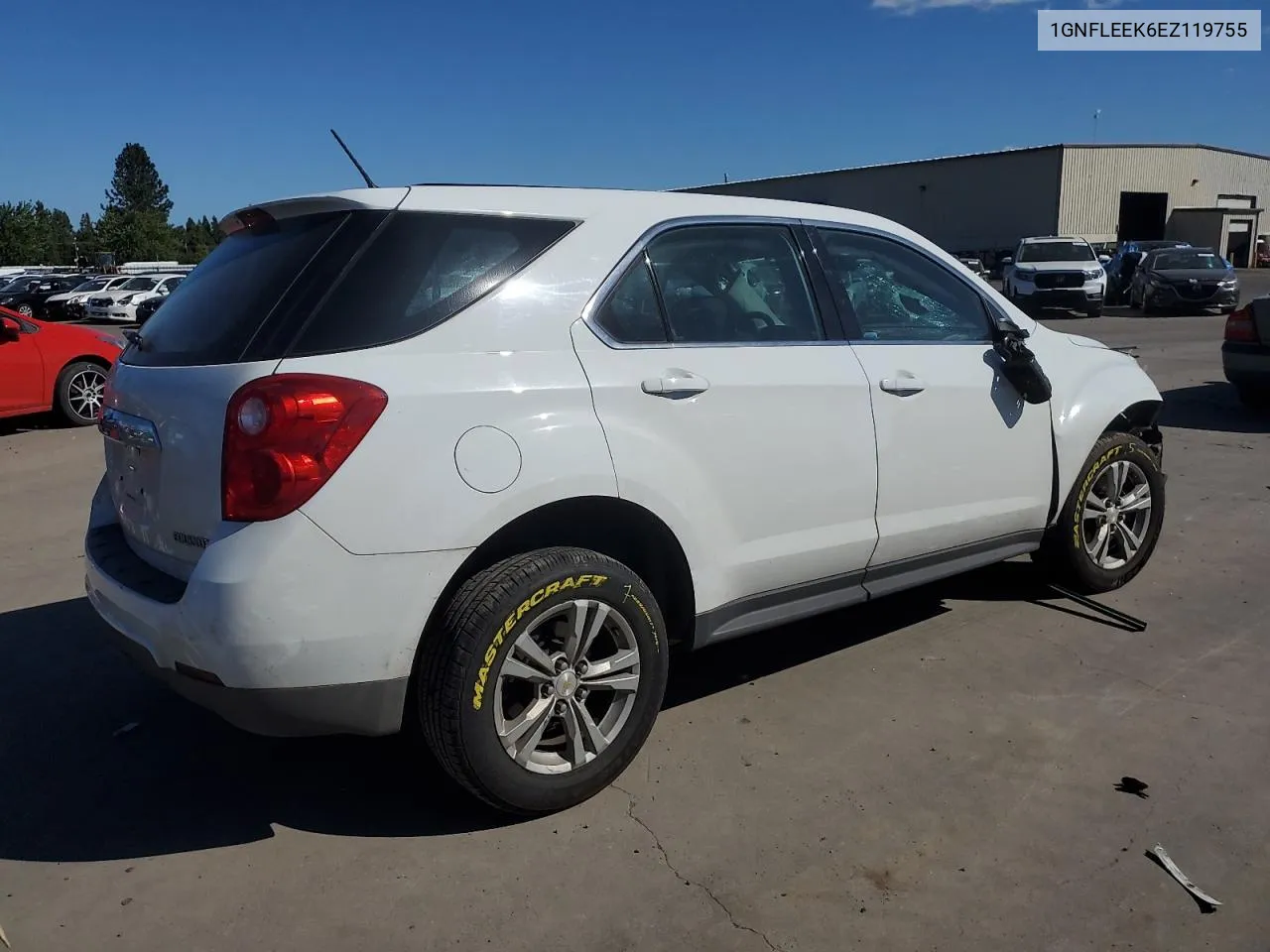 2014 Chevrolet Equinox Ls VIN: 1GNFLEEK6EZ119755 Lot: 60922714