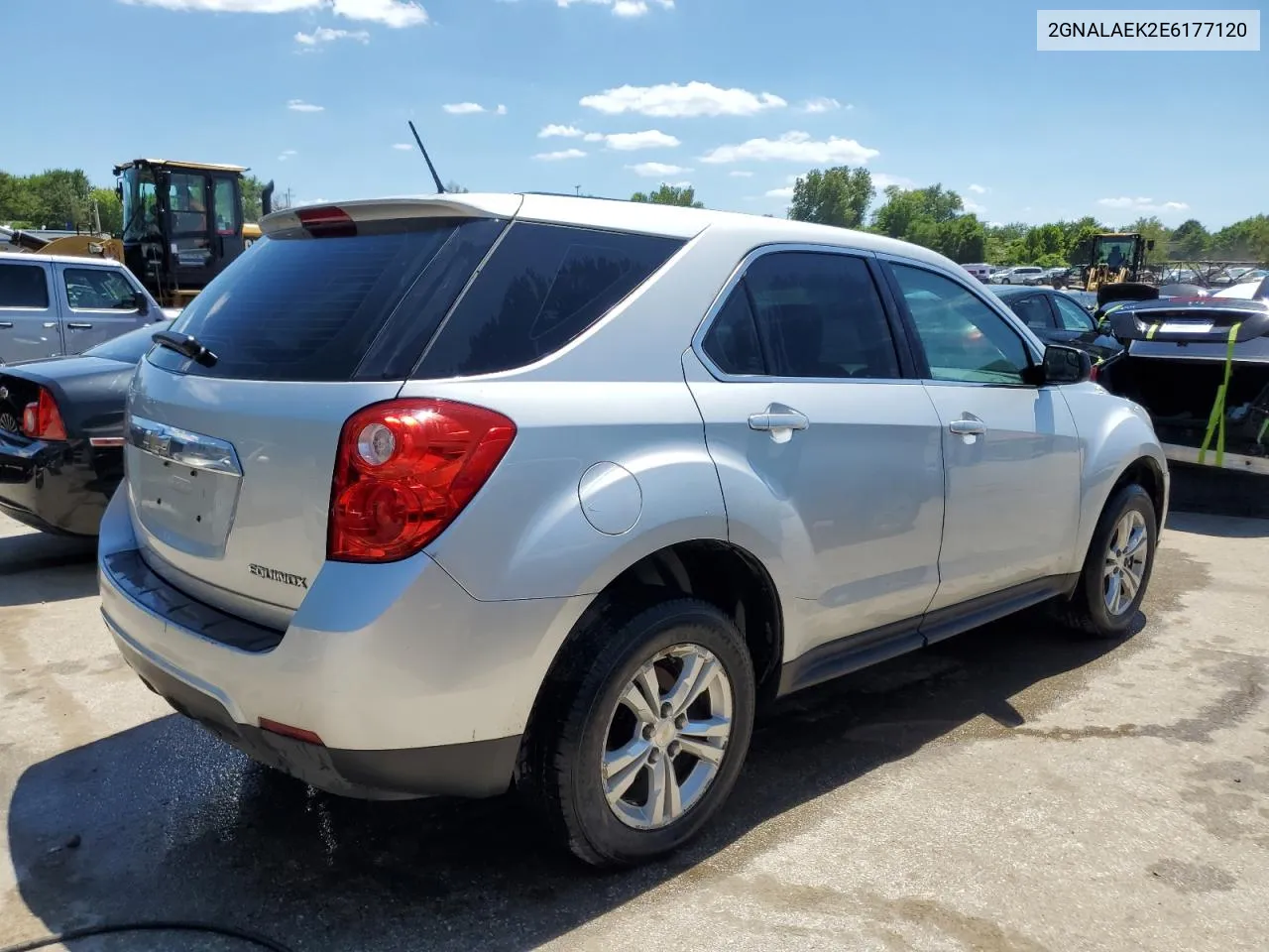 2014 Chevrolet Equinox Ls VIN: 2GNALAEK2E6177120 Lot: 61070244