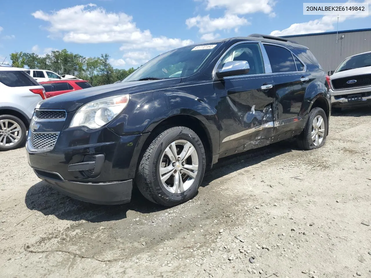 2014 Chevrolet Equinox Lt VIN: 2GNALBEK2E6149842 Lot: 61770164