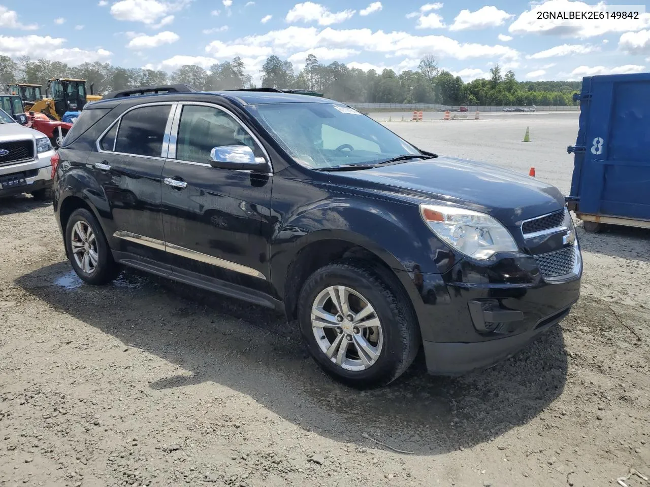 2GNALBEK2E6149842 2014 Chevrolet Equinox Lt