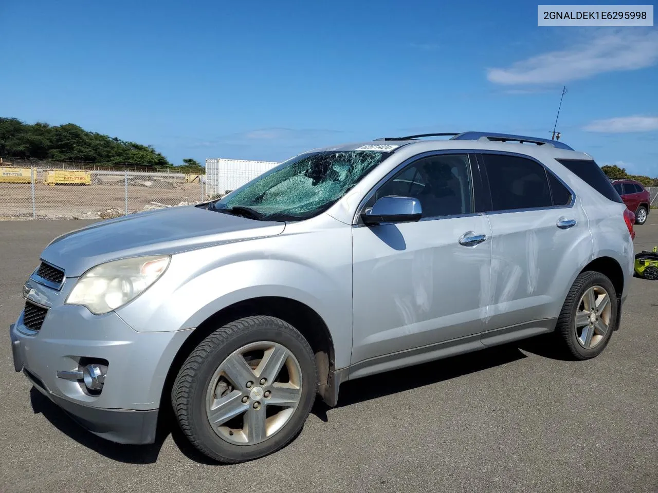 2014 Chevrolet Equinox Ltz VIN: 2GNALDEK1E6295998 Lot: 62571424