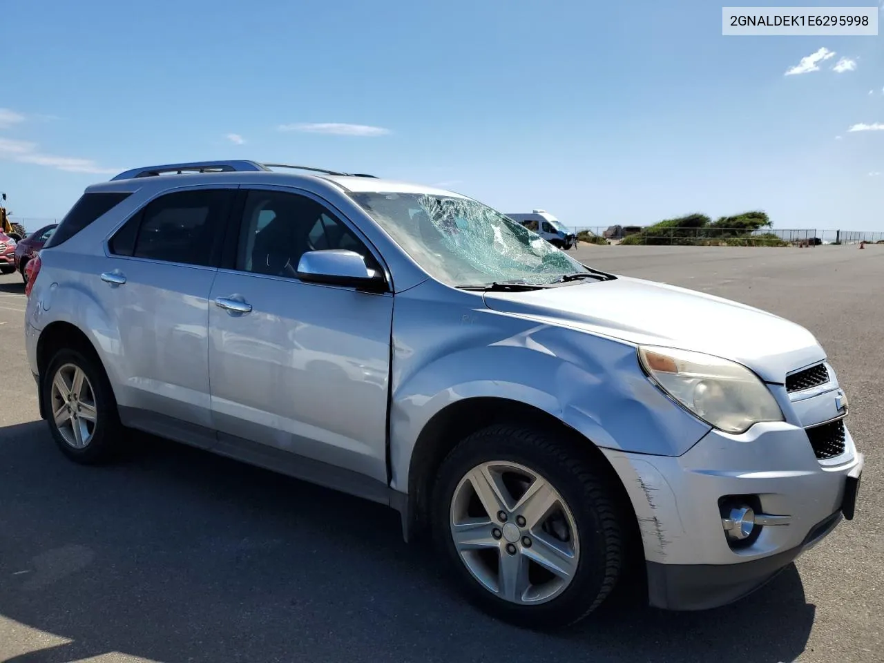 2014 Chevrolet Equinox Ltz VIN: 2GNALDEK1E6295998 Lot: 62571424