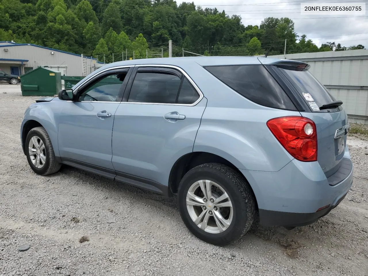 2014 Chevrolet Equinox Ls VIN: 2GNFLEEK0E6360755 Lot: 62613254