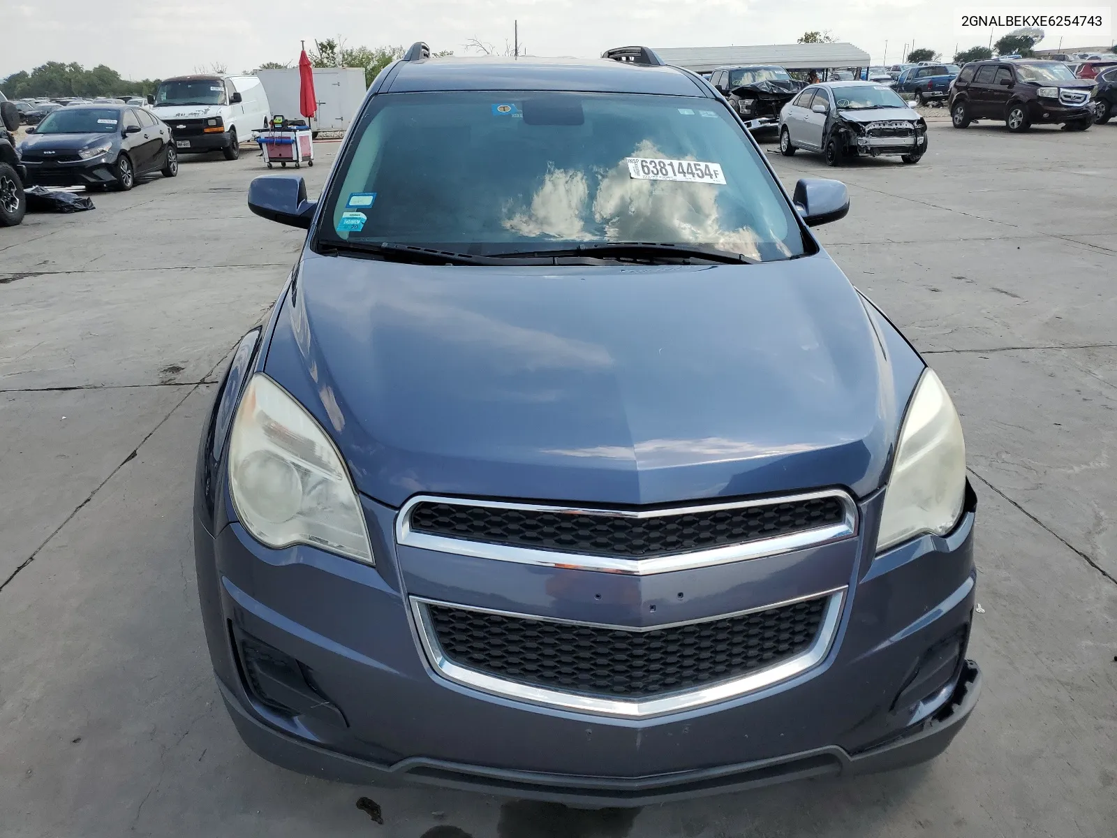 2GNALBEKXE6254743 2014 Chevrolet Equinox Lt