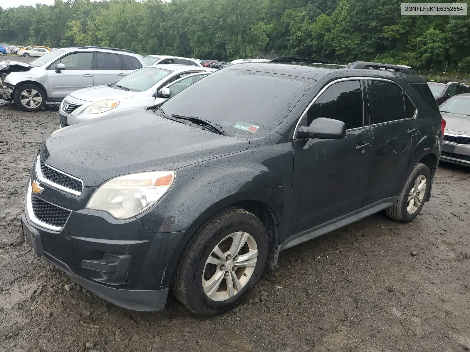 2014 Chevrolet Equinox Lt VIN: 2GNFLFEK1E6352654 Lot: 64237474