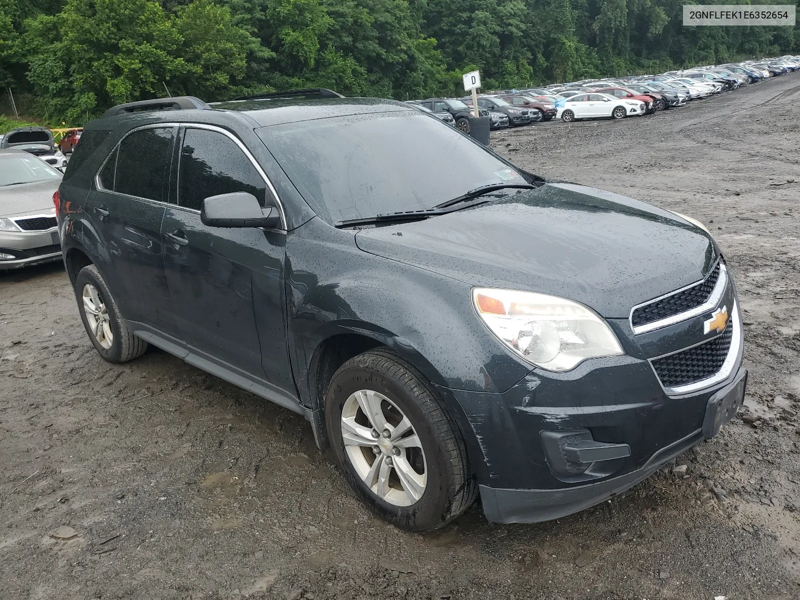 2GNFLFEK1E6352654 2014 Chevrolet Equinox Lt