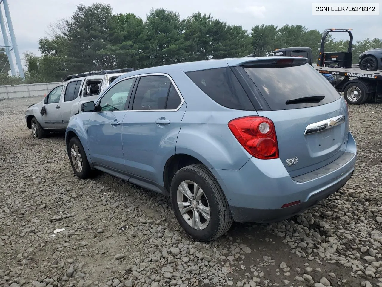 2014 Chevrolet Equinox Ls VIN: 2GNFLEEK7E6248342 Lot: 64711134