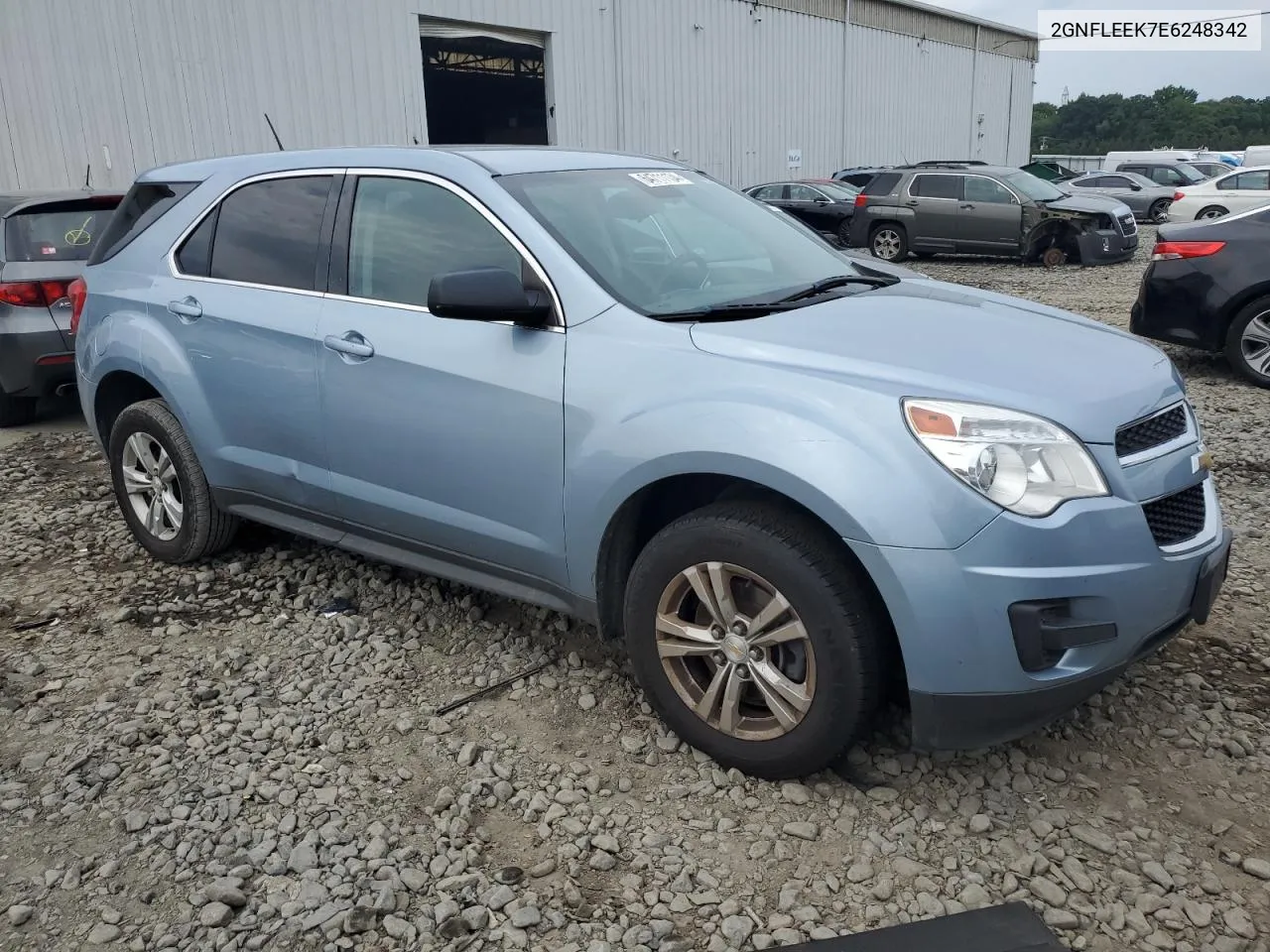 2014 Chevrolet Equinox Ls VIN: 2GNFLEEK7E6248342 Lot: 64711134