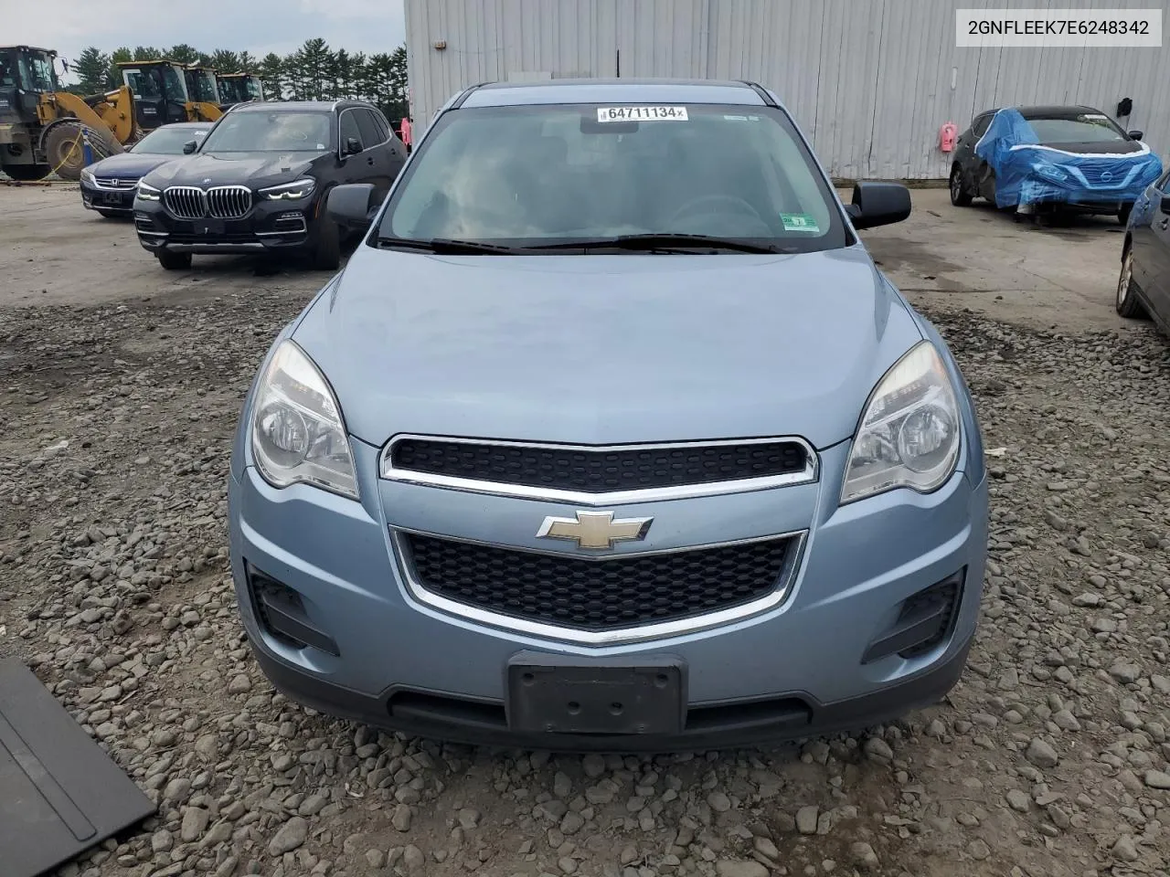 2014 Chevrolet Equinox Ls VIN: 2GNFLEEK7E6248342 Lot: 64711134