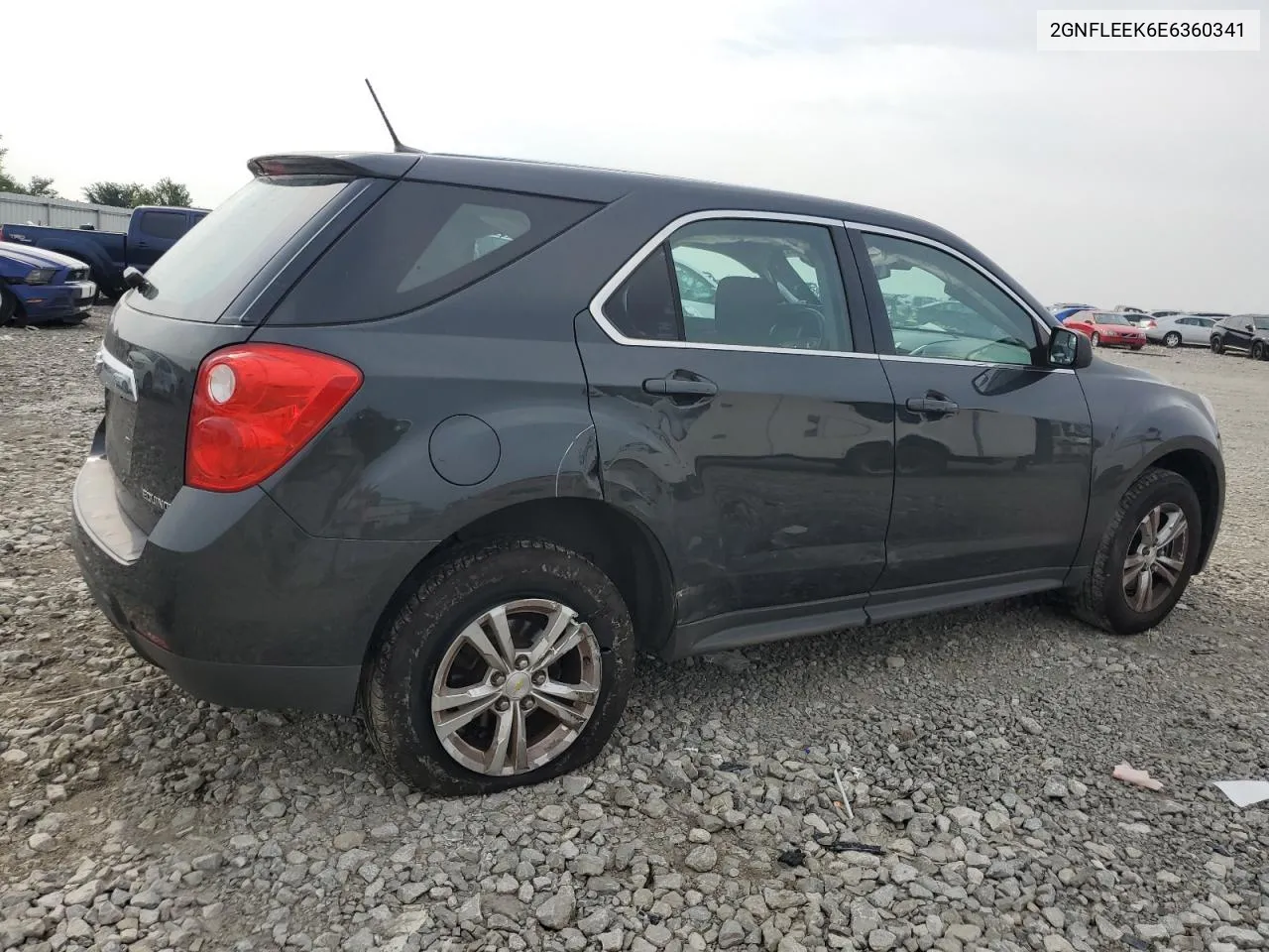 2014 Chevrolet Equinox Ls VIN: 2GNFLEEK6E6360341 Lot: 64860214