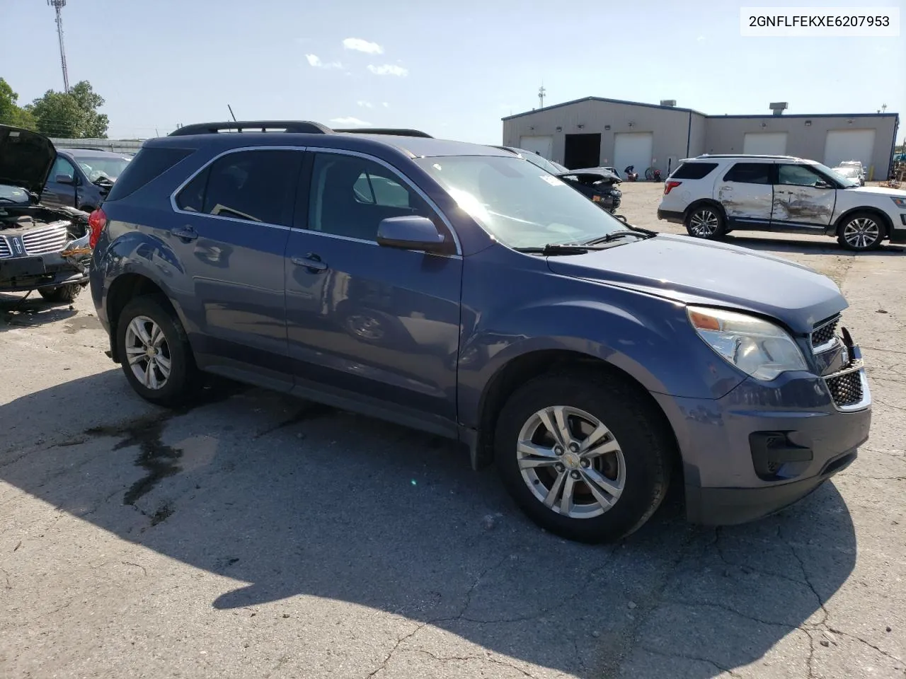 2GNFLFEKXE6207953 2014 Chevrolet Equinox Lt