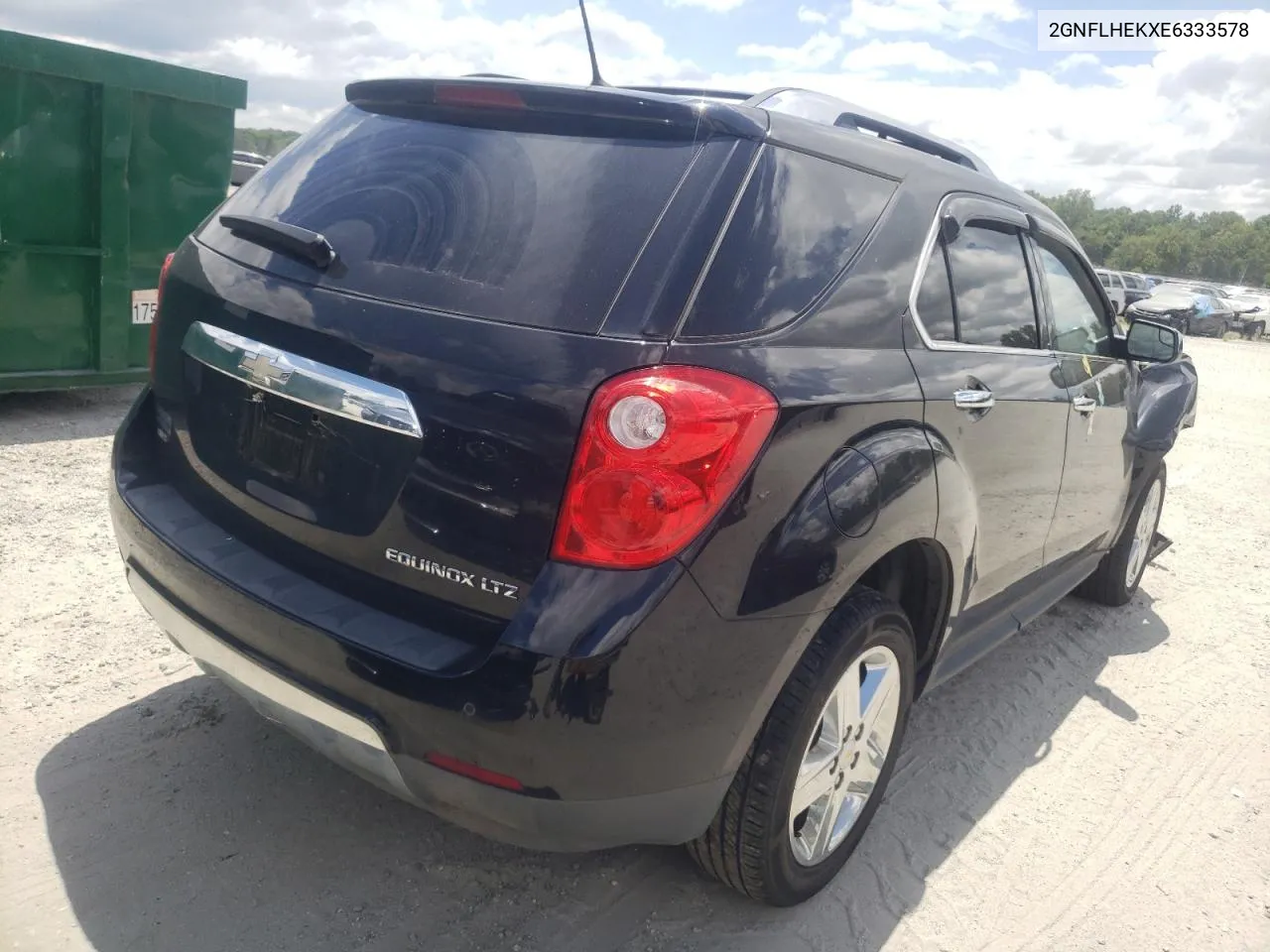 2014 Chevrolet Equinox Ltz VIN: 2GNFLHEKXE6333578 Lot: 65499924