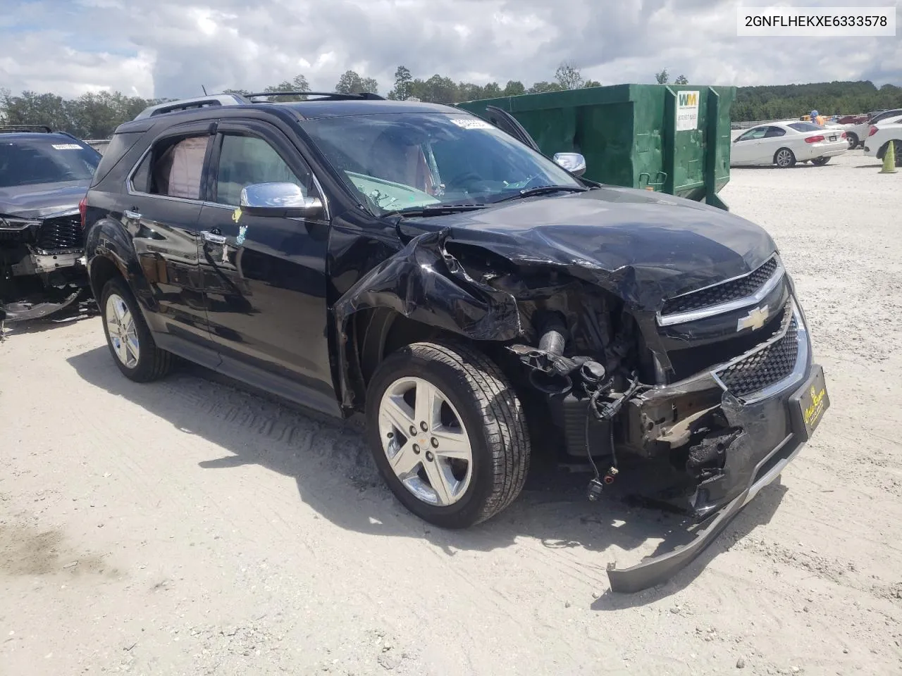 2014 Chevrolet Equinox Ltz VIN: 2GNFLHEKXE6333578 Lot: 65499924