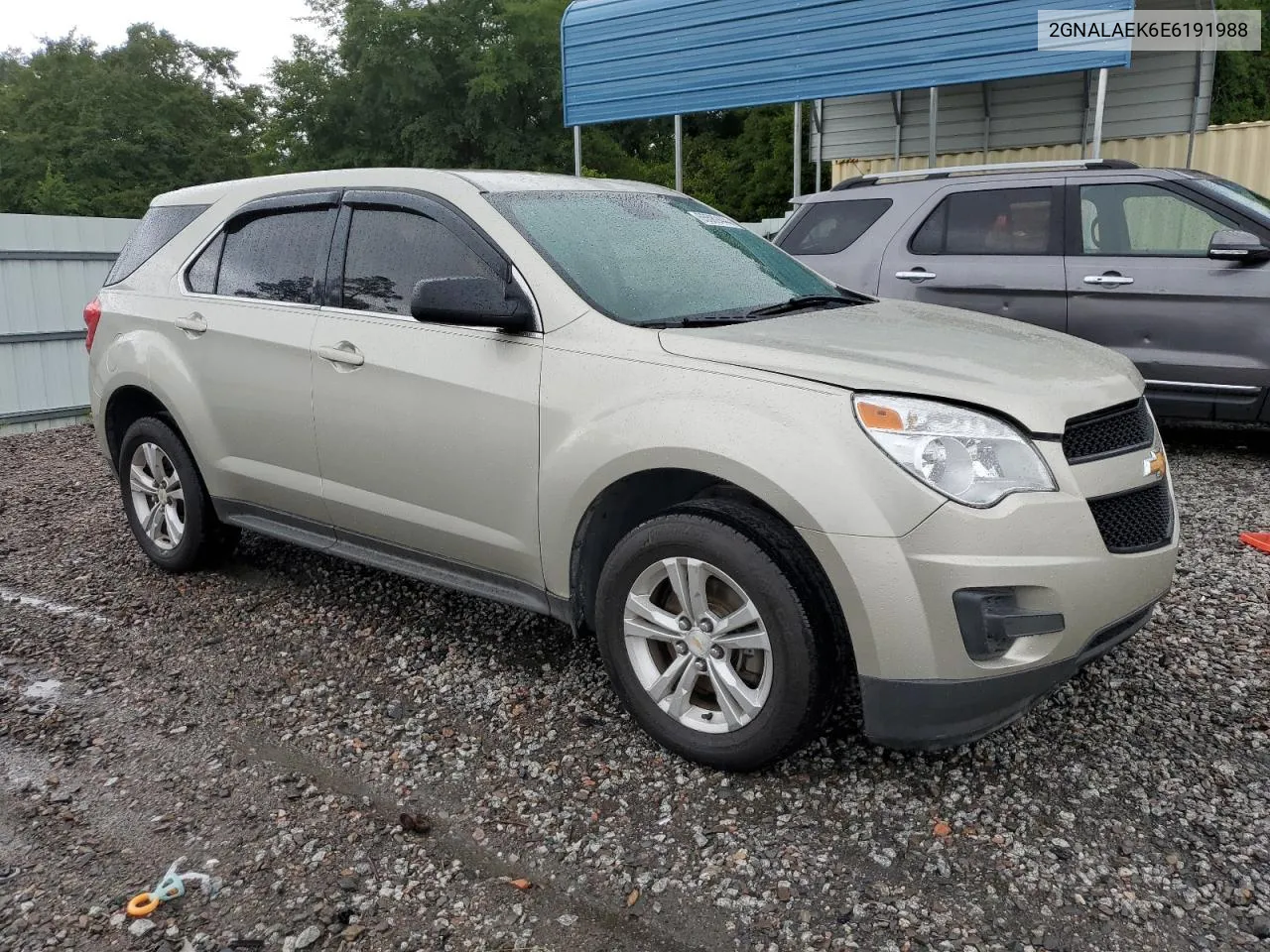 2014 Chevrolet Equinox Ls VIN: 2GNALAEK6E6191988 Lot: 65589444