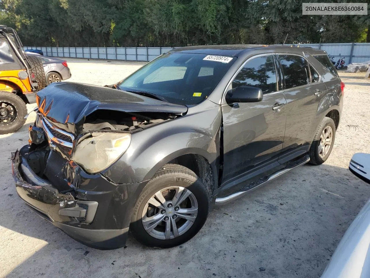 2GNALAEK8E6360084 2014 Chevrolet Equinox Ls