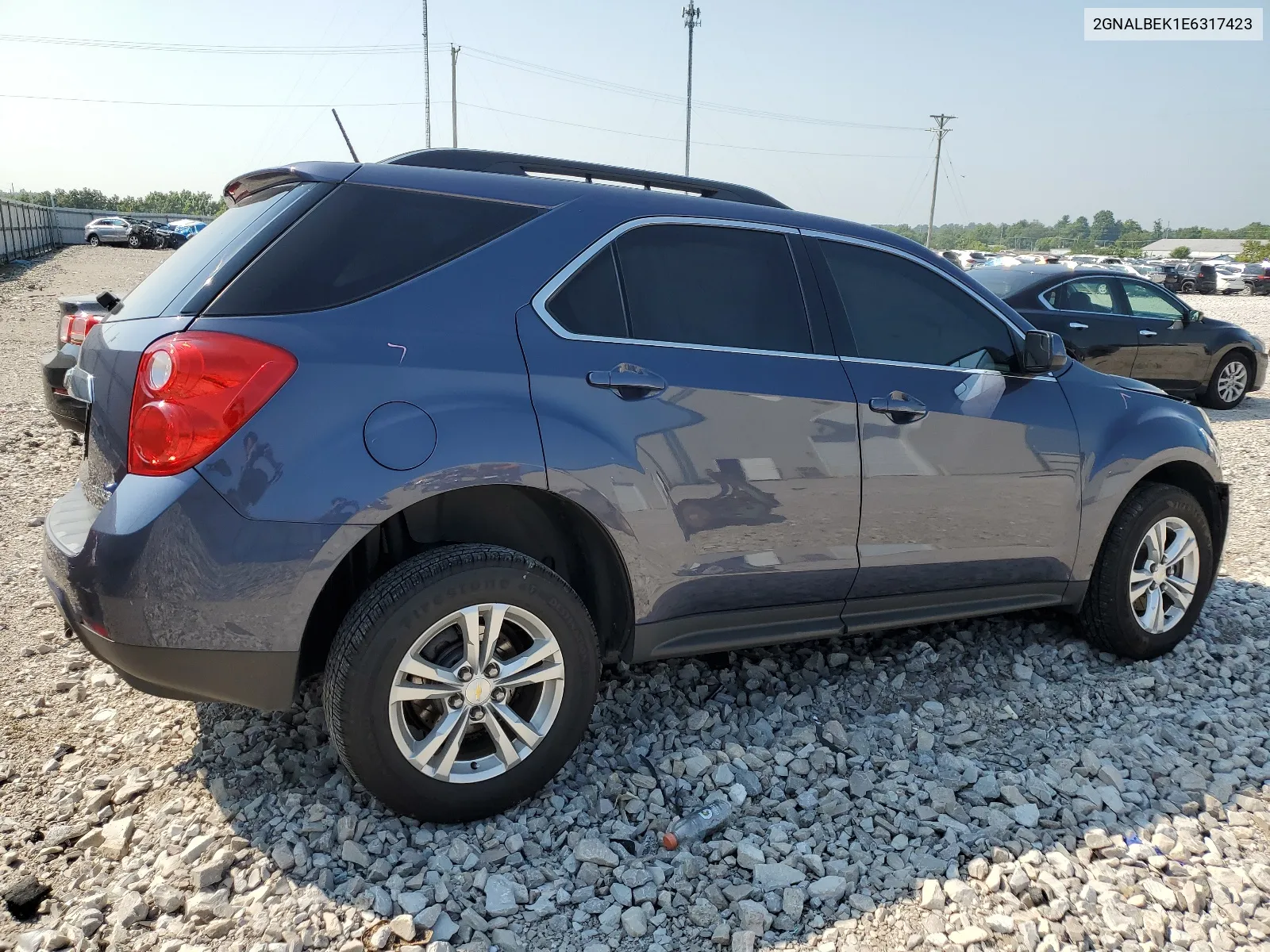 2014 Chevrolet Equinox Lt VIN: 2GNALBEK1E6317423 Lot: 66072844