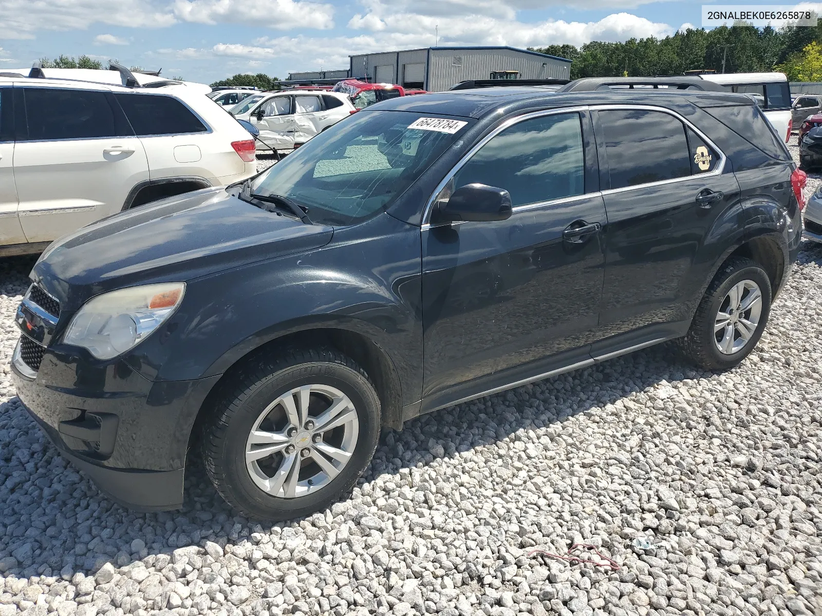 2GNALBEK0E6265878 2014 Chevrolet Equinox Lt