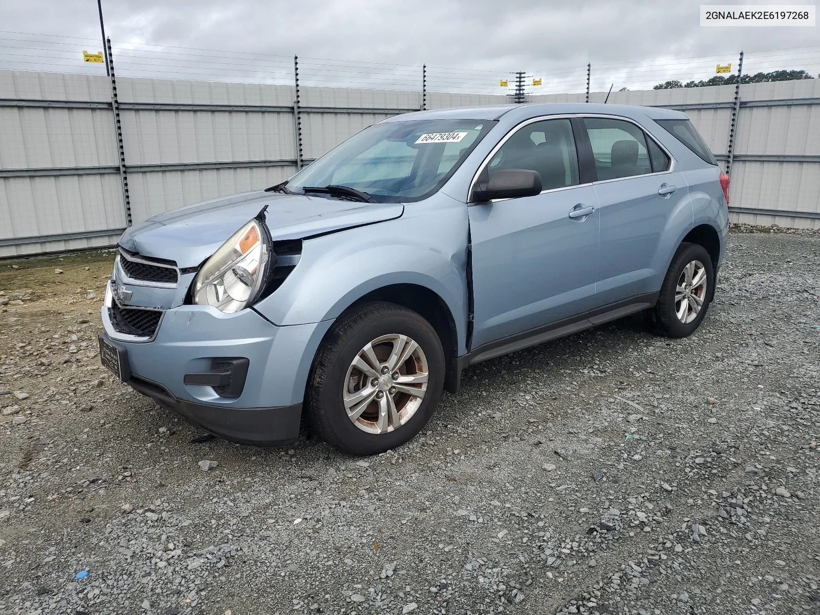 2014 Chevrolet Equinox Ls VIN: 2GNALAEK2E6197268 Lot: 66479304