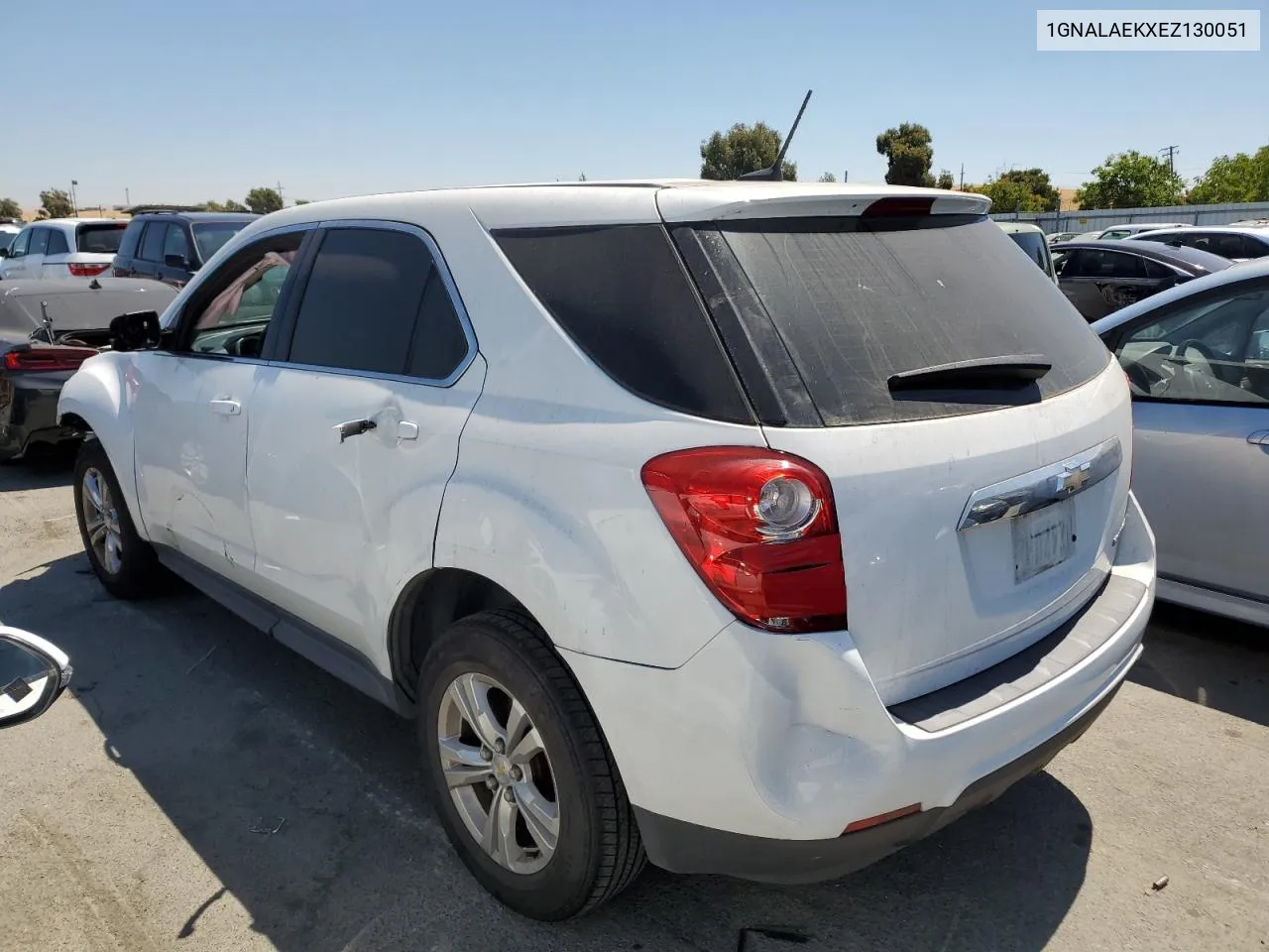 2014 Chevrolet Equinox Ls VIN: 1GNALAEKXEZ130051 Lot: 66623404