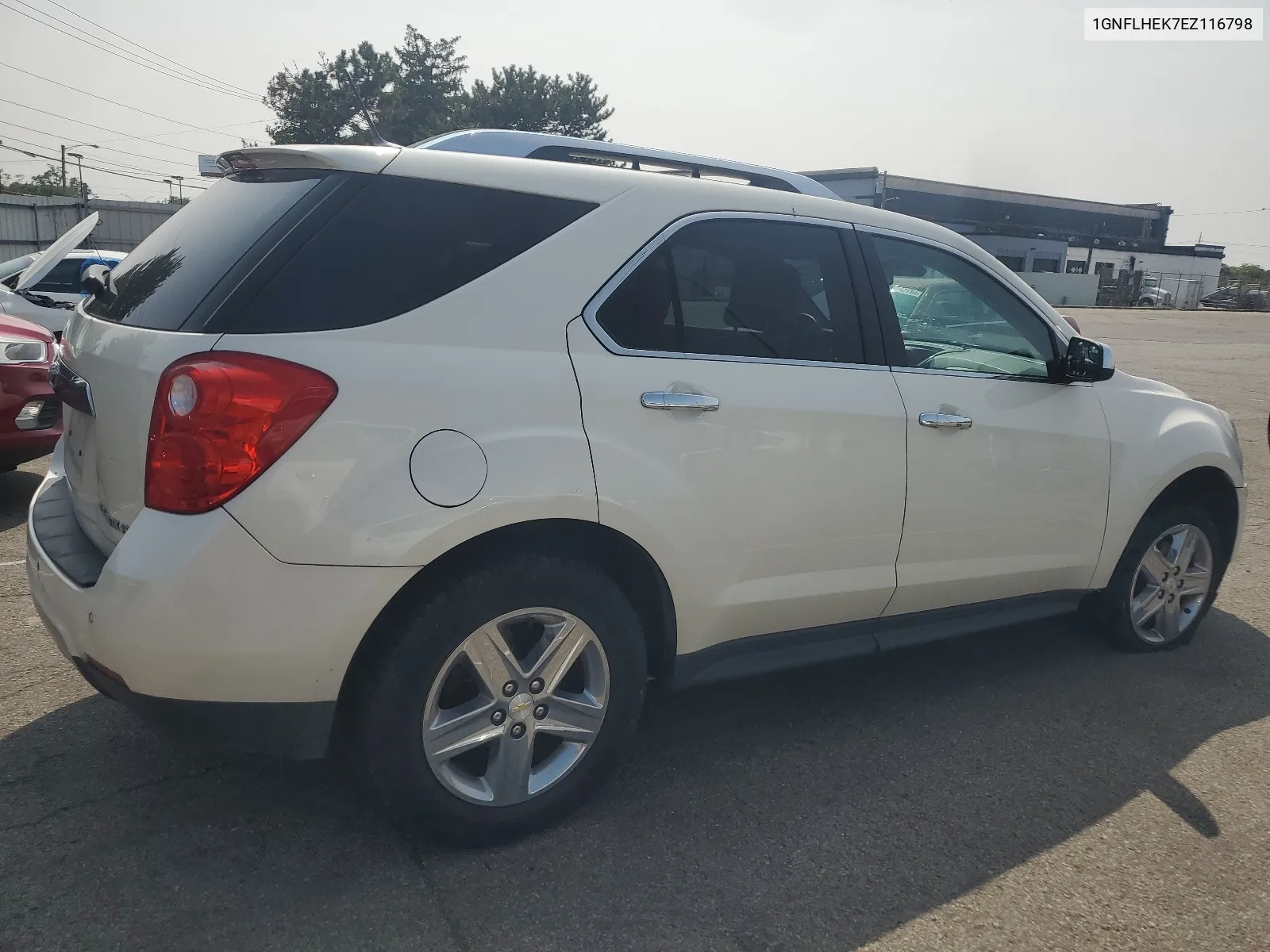 2014 Chevrolet Equinox Ltz VIN: 1GNFLHEK7EZ116798 Lot: 66921634