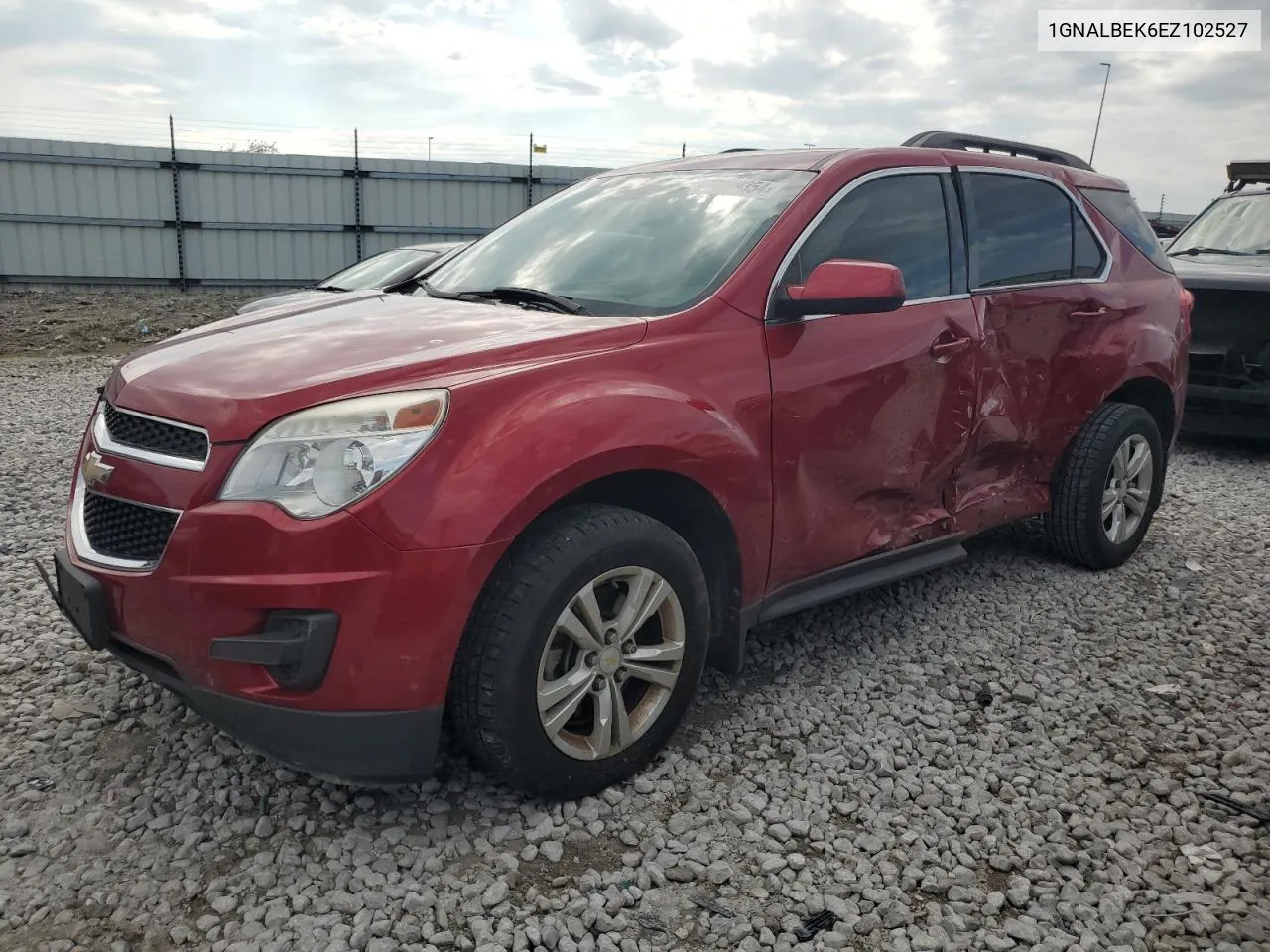 2014 Chevrolet Equinox Lt VIN: 1GNALBEK6EZ102527 Lot: 67079354