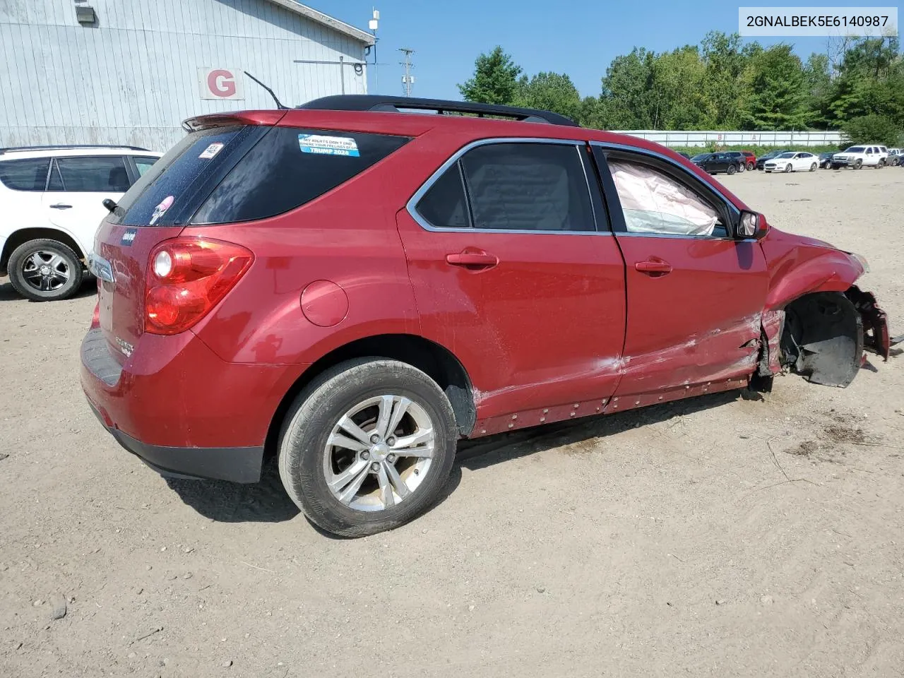 2014 Chevrolet Equinox Lt VIN: 2GNALBEK5E6140987 Lot: 67112494