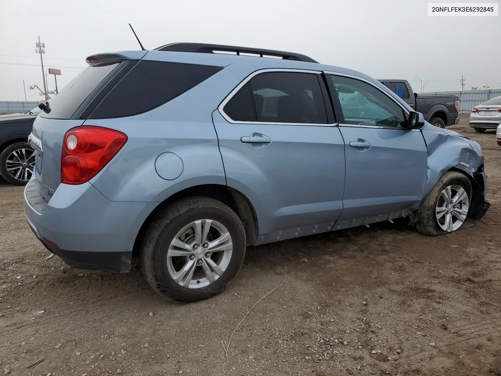 2014 Chevrolet Equinox Lt VIN: 2GNFLFEK3E6292845 Lot: 67272974