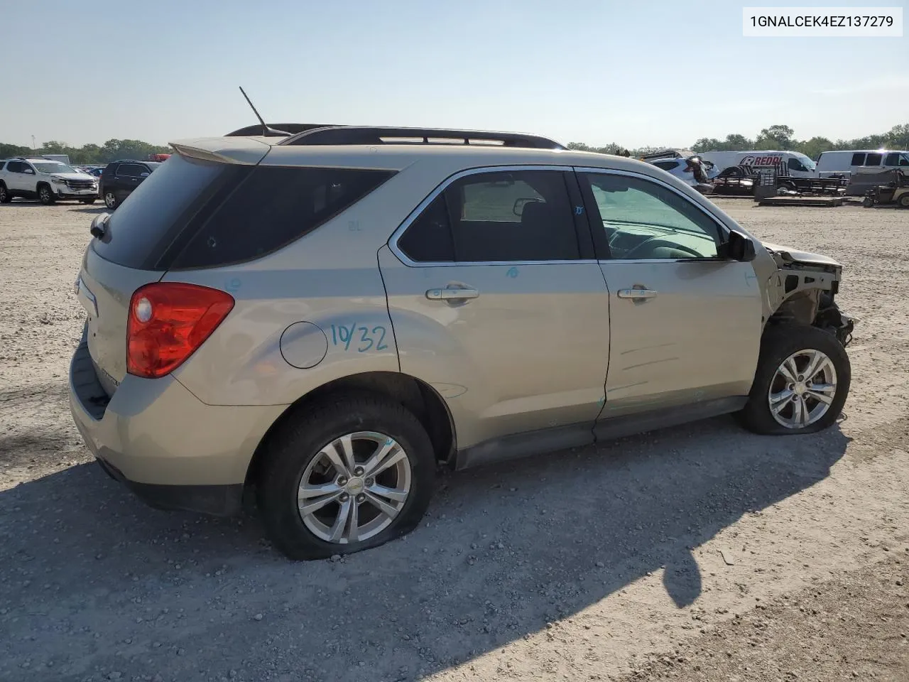 1GNALCEK4EZ137279 2014 Chevrolet Equinox Lt