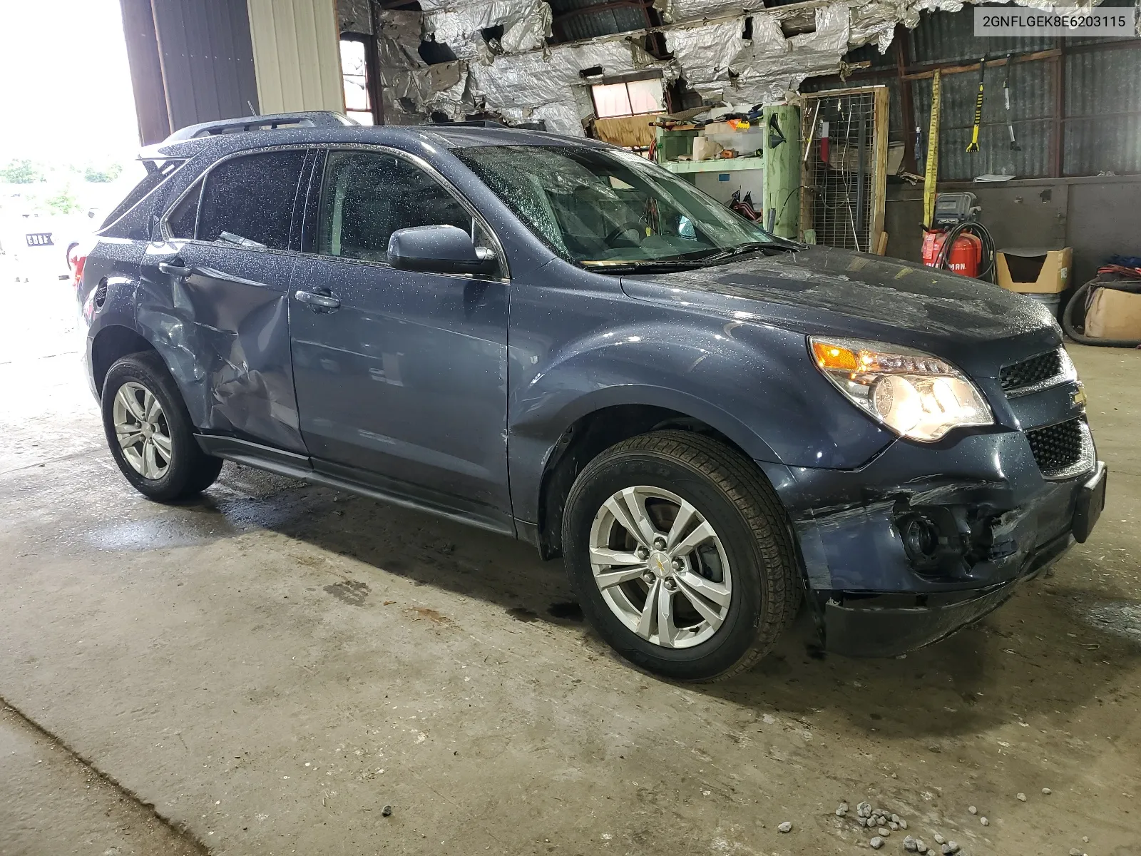 2GNFLGEK8E6203115 2014 Chevrolet Equinox Lt