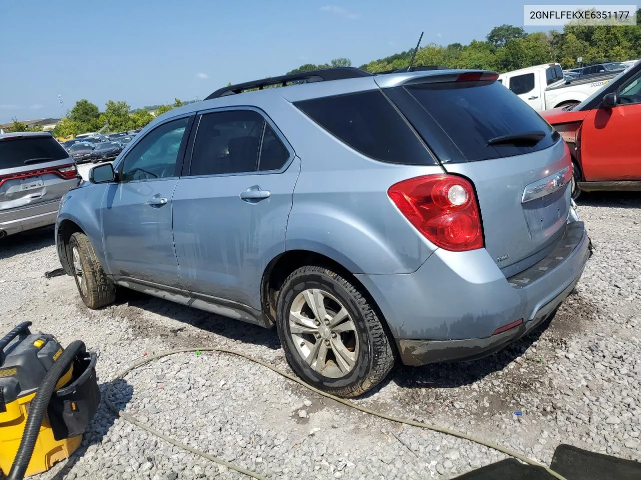 2GNFLFEKXE6351177 2014 Chevrolet Equinox Lt