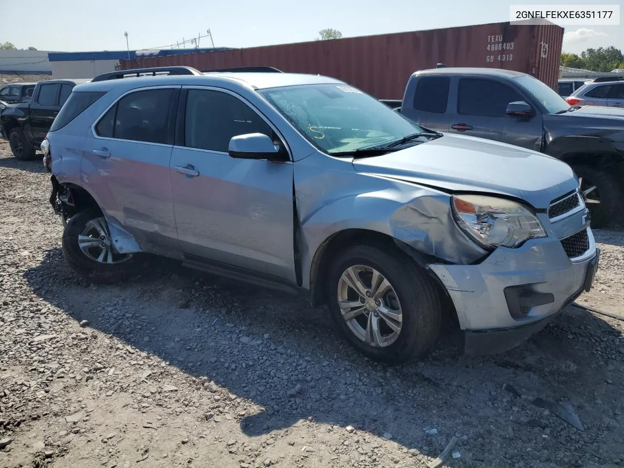 2014 Chevrolet Equinox Lt VIN: 2GNFLFEKXE6351177 Lot: 68122734