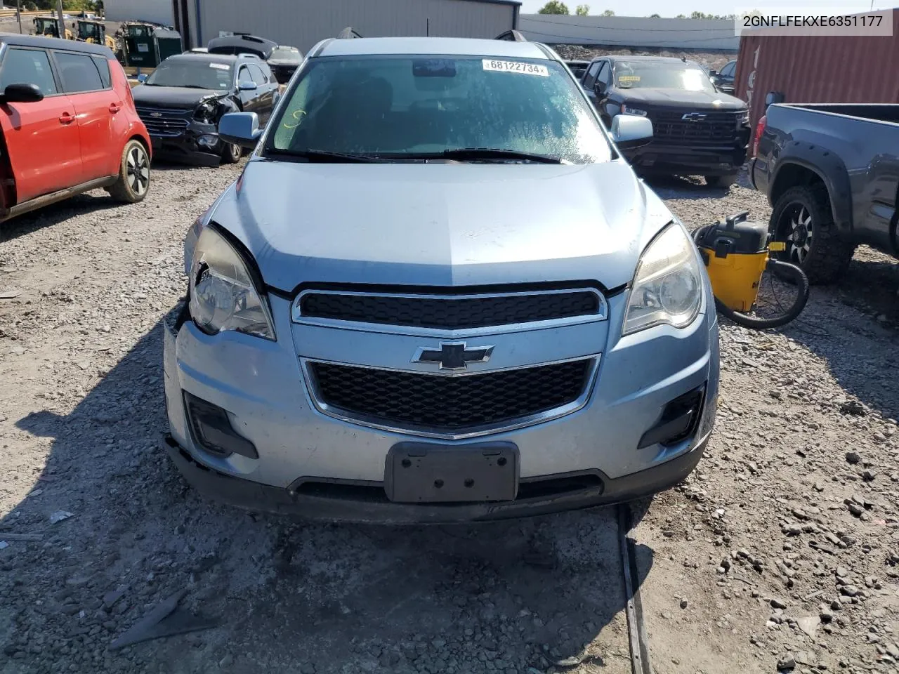 2014 Chevrolet Equinox Lt VIN: 2GNFLFEKXE6351177 Lot: 68122734