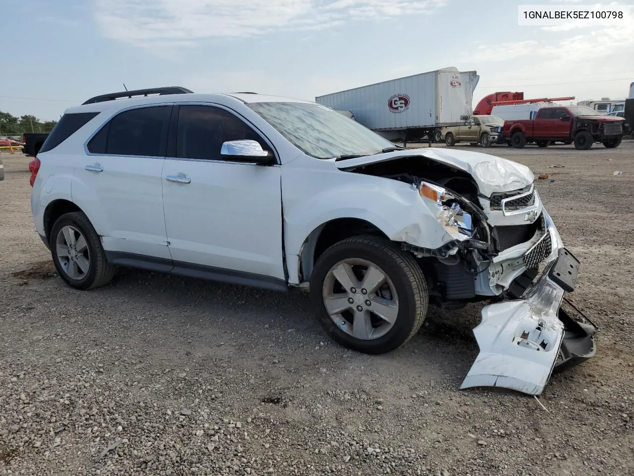 1GNALBEK5EZ100798 2014 Chevrolet Equinox Lt