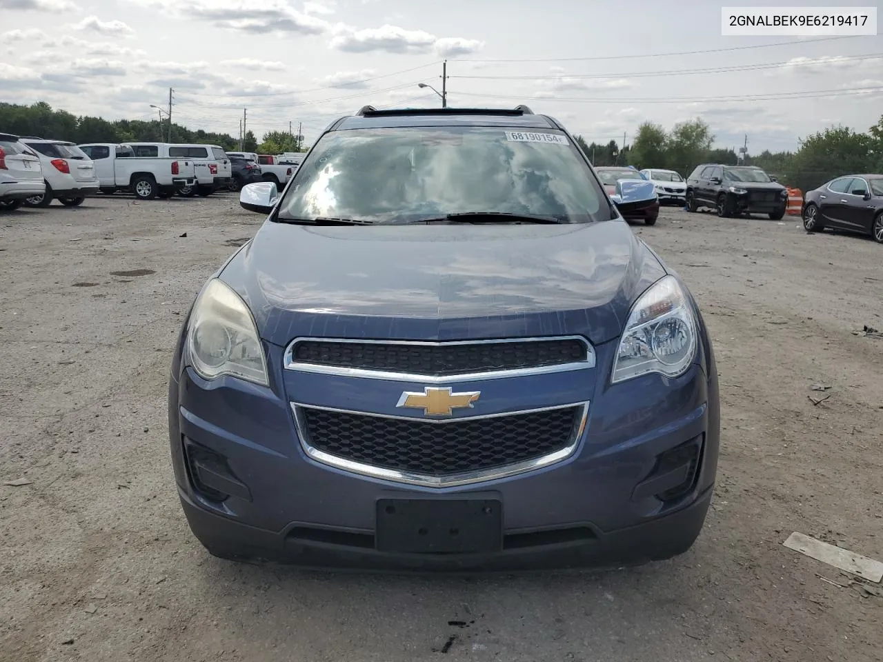 2014 Chevrolet Equinox Lt VIN: 2GNALBEK9E6219417 Lot: 68190154