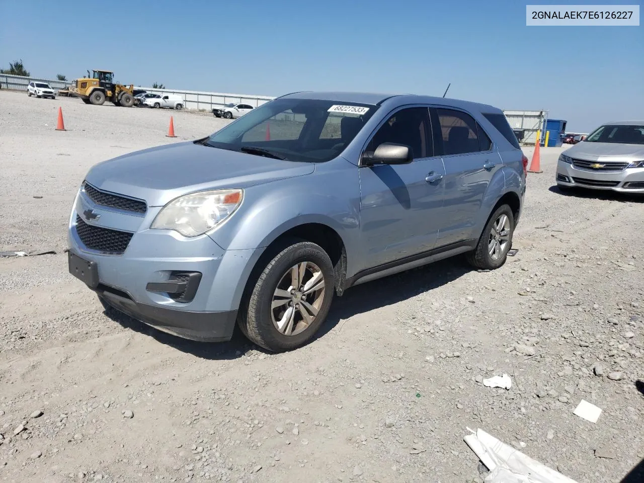 2GNALAEK7E6126227 2014 Chevrolet Equinox Ls