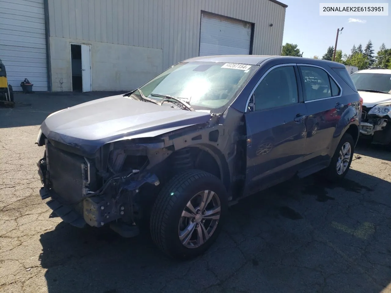 2GNALAEK2E6153951 2014 Chevrolet Equinox Ls