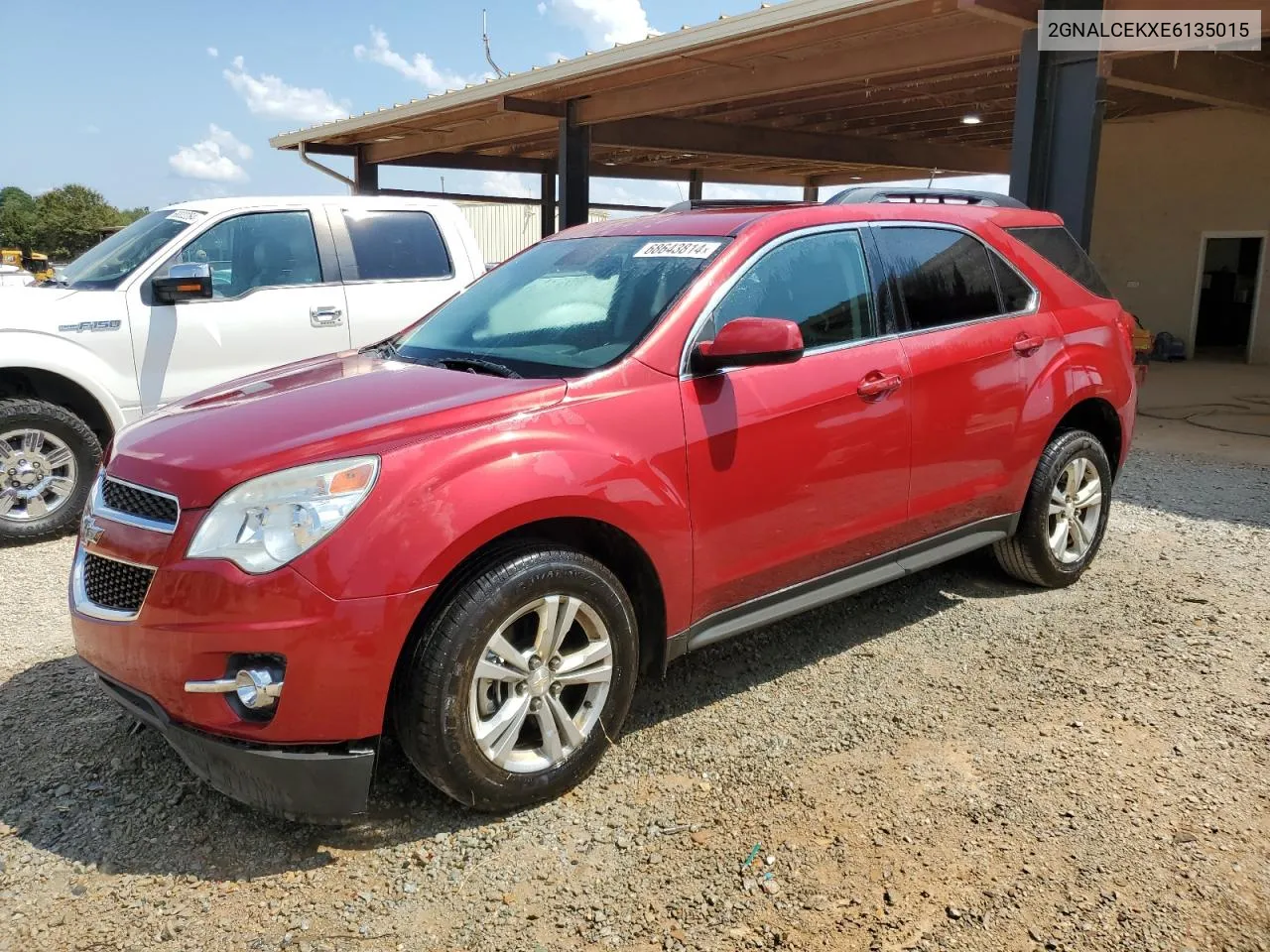 2GNALCEKXE6135015 2014 Chevrolet Equinox Lt