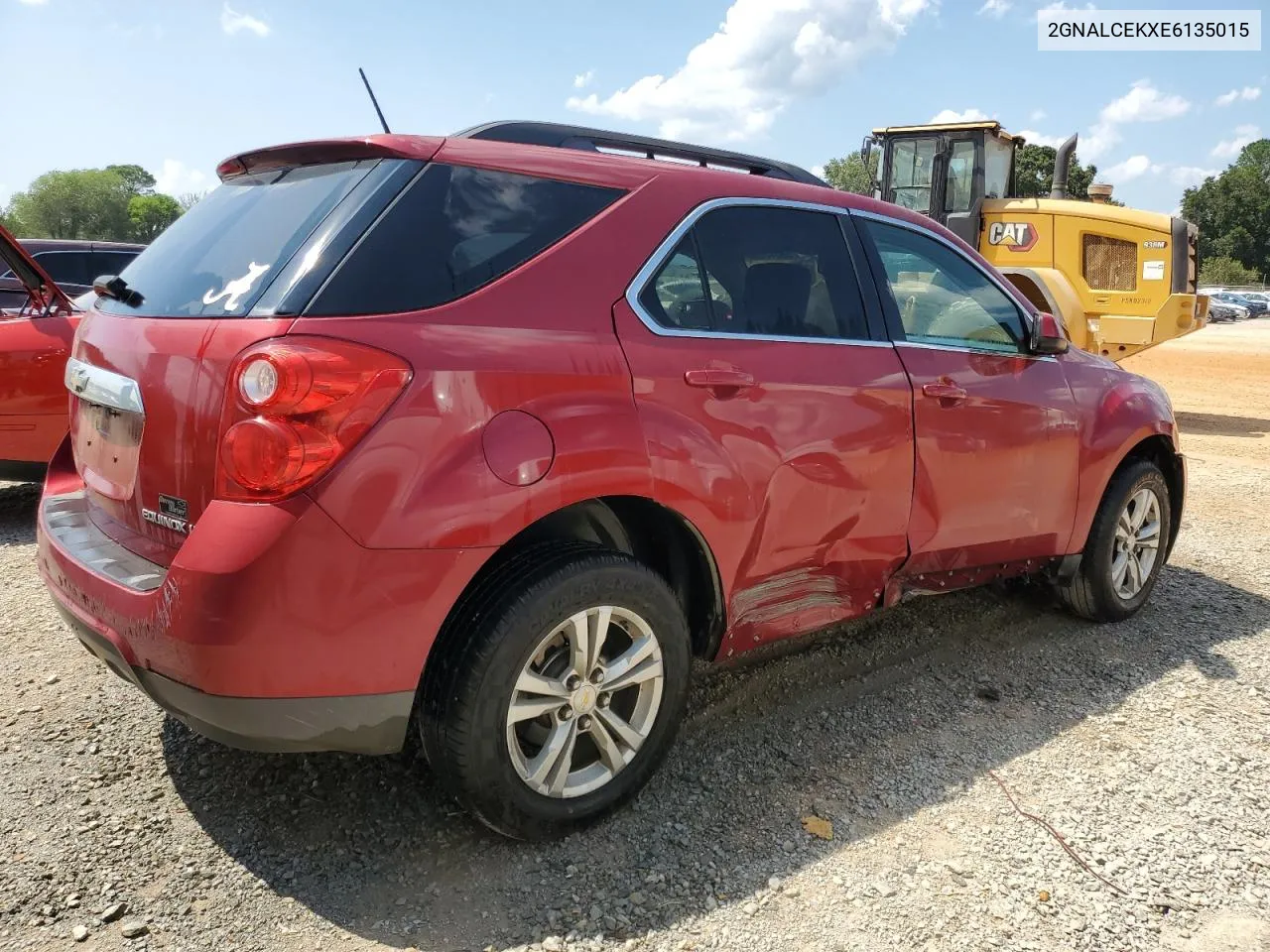 2GNALCEKXE6135015 2014 Chevrolet Equinox Lt