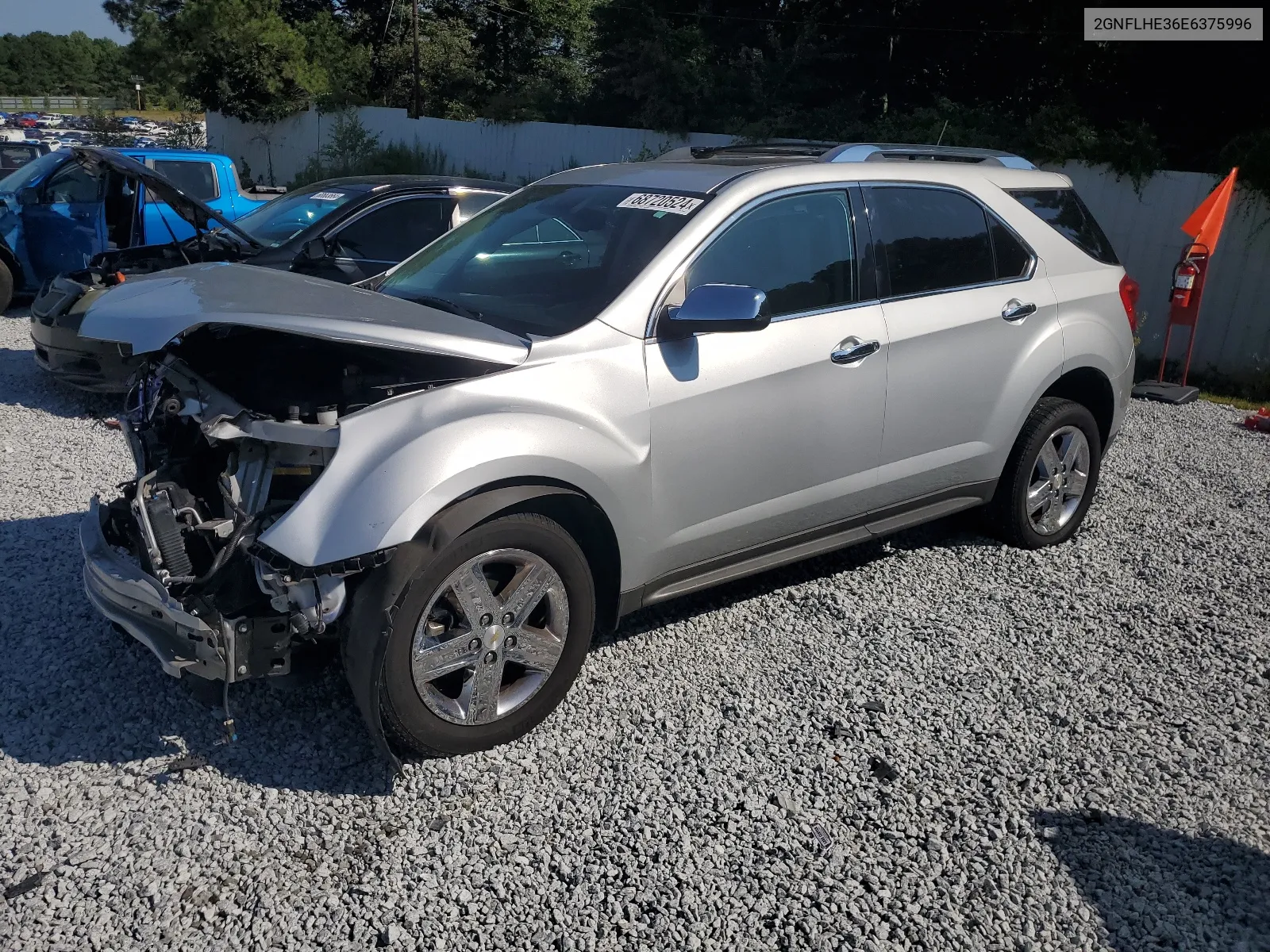 2014 Chevrolet Equinox Ltz VIN: 2GNFLHE36E6375996 Lot: 68720524