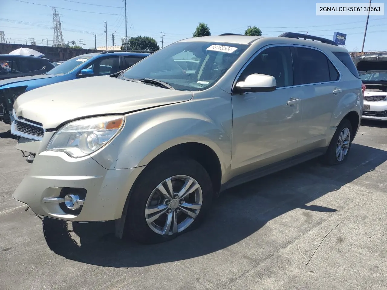 2GNALCEK5E6138663 2014 Chevrolet Equinox Lt