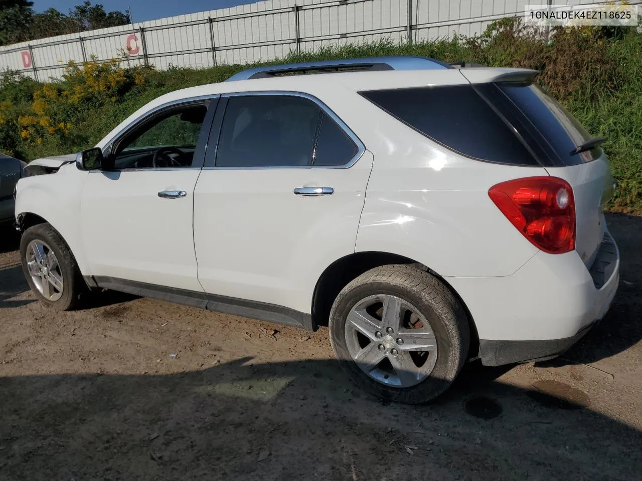 2014 Chevrolet Equinox Ltz VIN: 1GNALDEK4EZ118625 Lot: 69602284