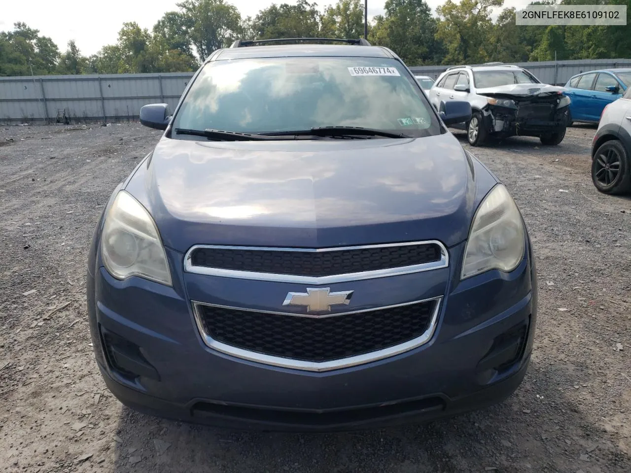 2014 Chevrolet Equinox Lt VIN: 2GNFLFEK8E6109102 Lot: 69646774