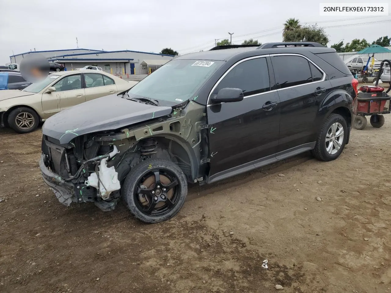 2014 Chevrolet Equinox Lt VIN: 2GNFLFEK9E6173312 Lot: 69701204