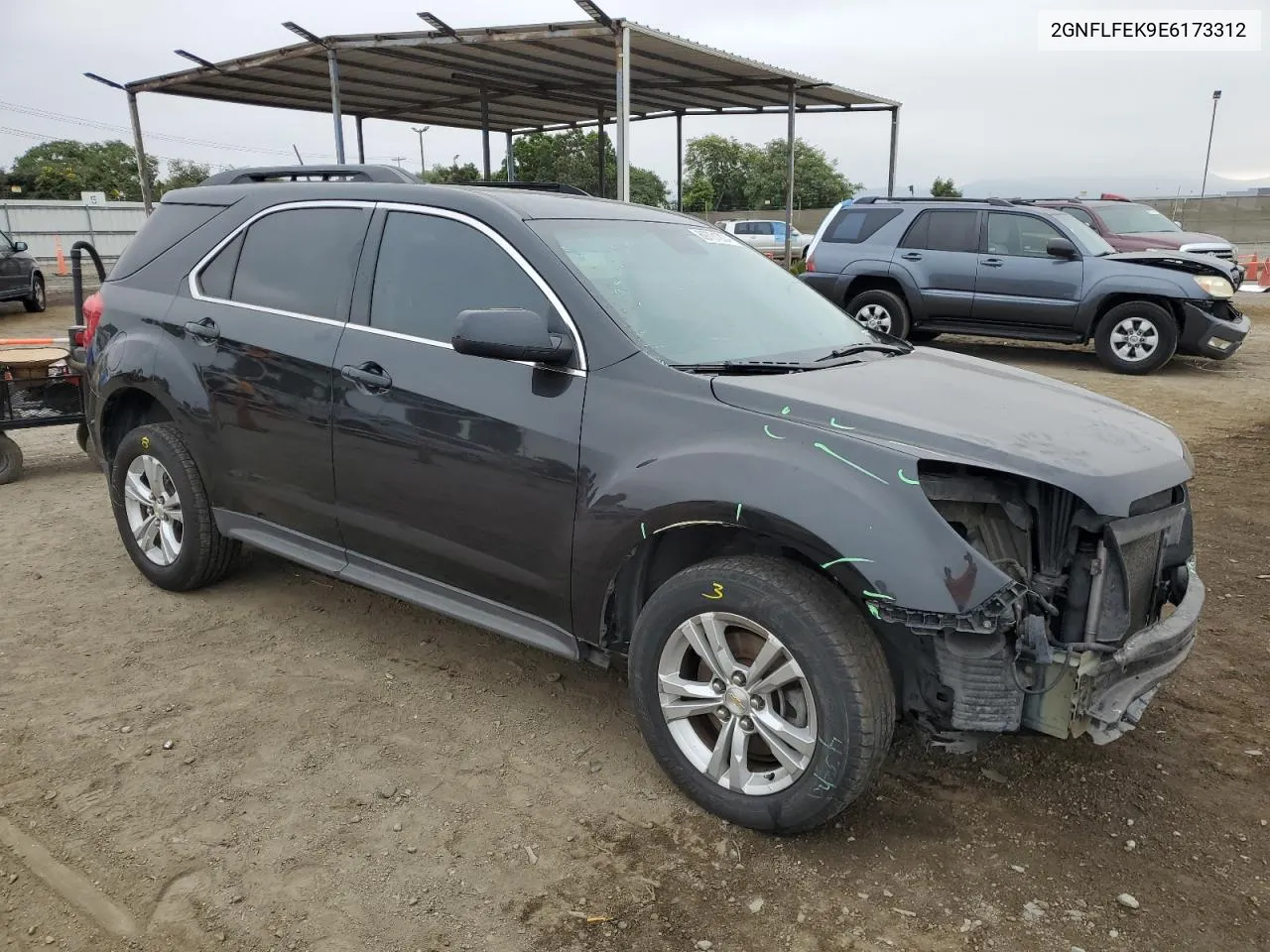 2014 Chevrolet Equinox Lt VIN: 2GNFLFEK9E6173312 Lot: 69701204